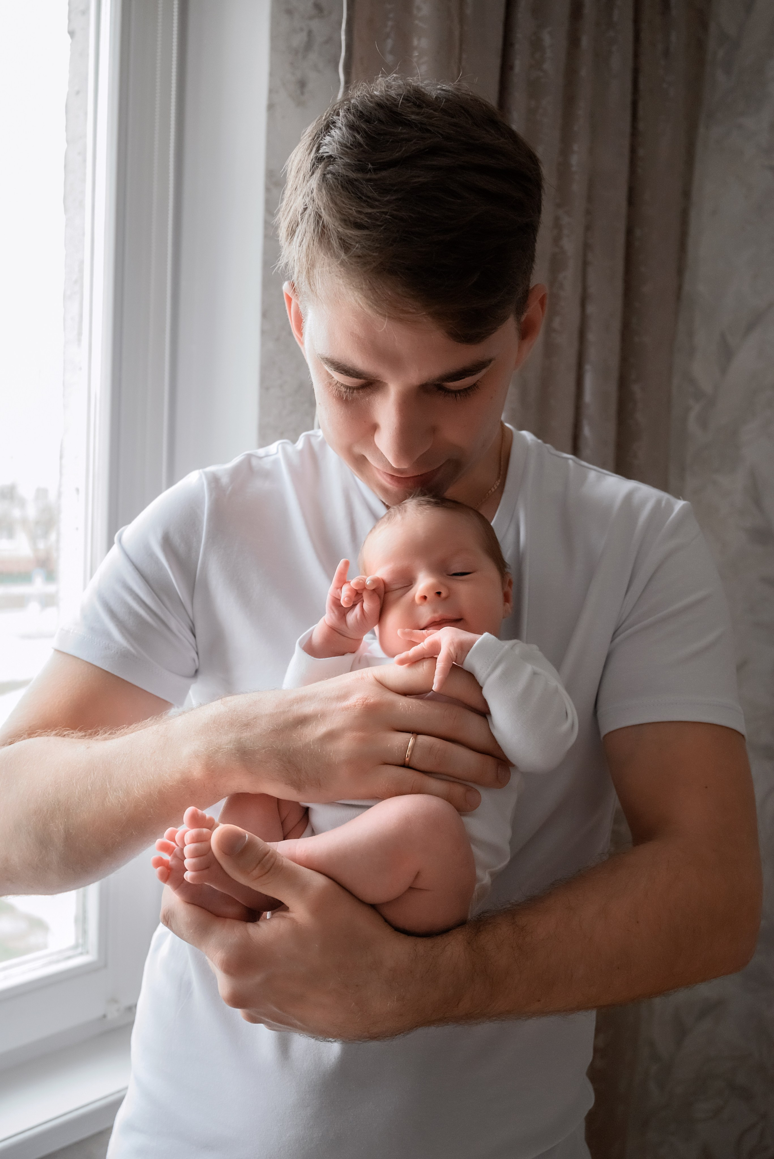 Фотосессия новорожденных Natural Simple. Семейный фотограф и фотограф новорожденных г. Солигорск Галина Демчук