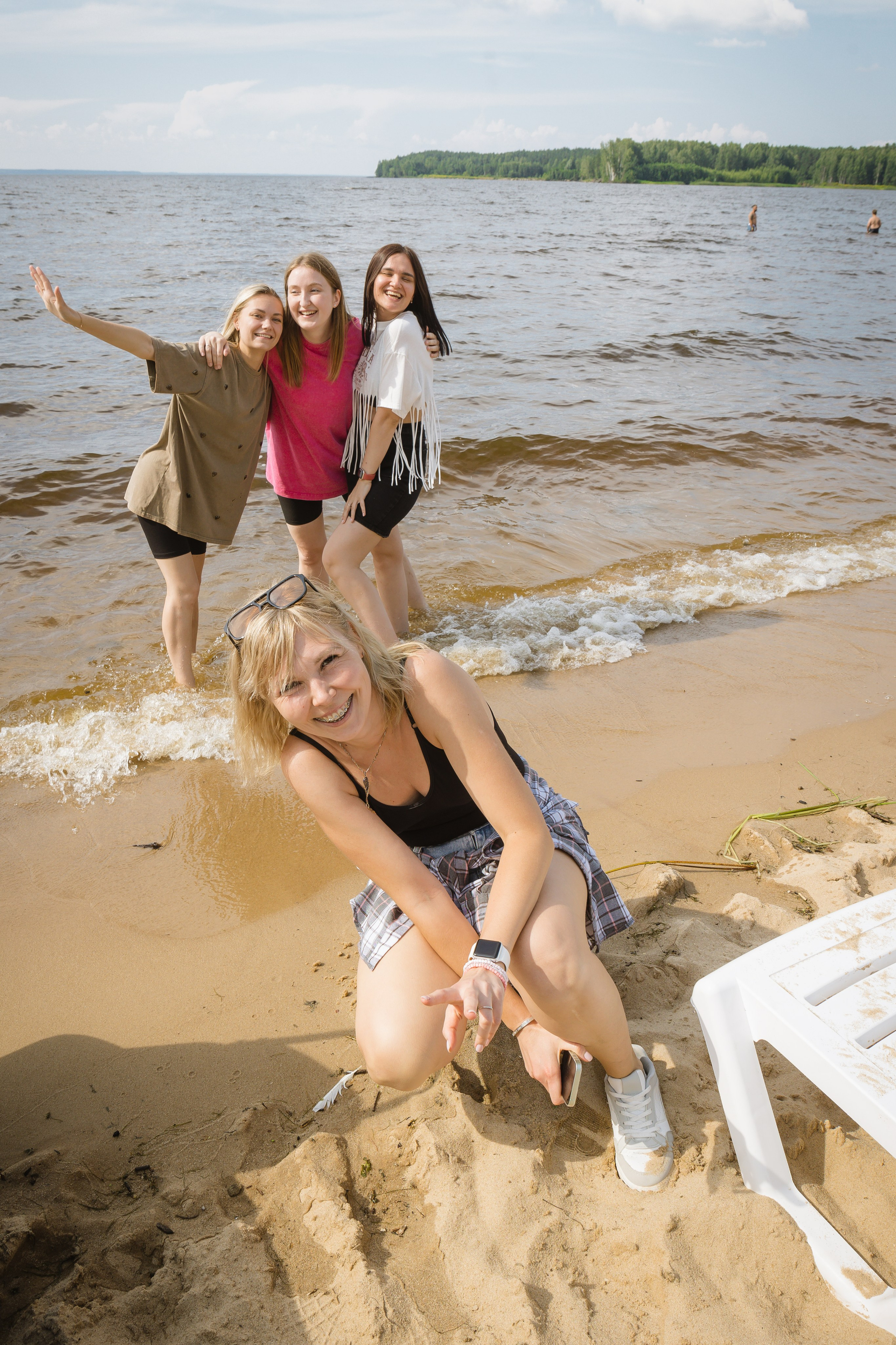 Фотосъемка корпоратива на Горьковском море. Фотограф для компаний и предпринимателей в Нижнем Новгороде и Нижегородской области