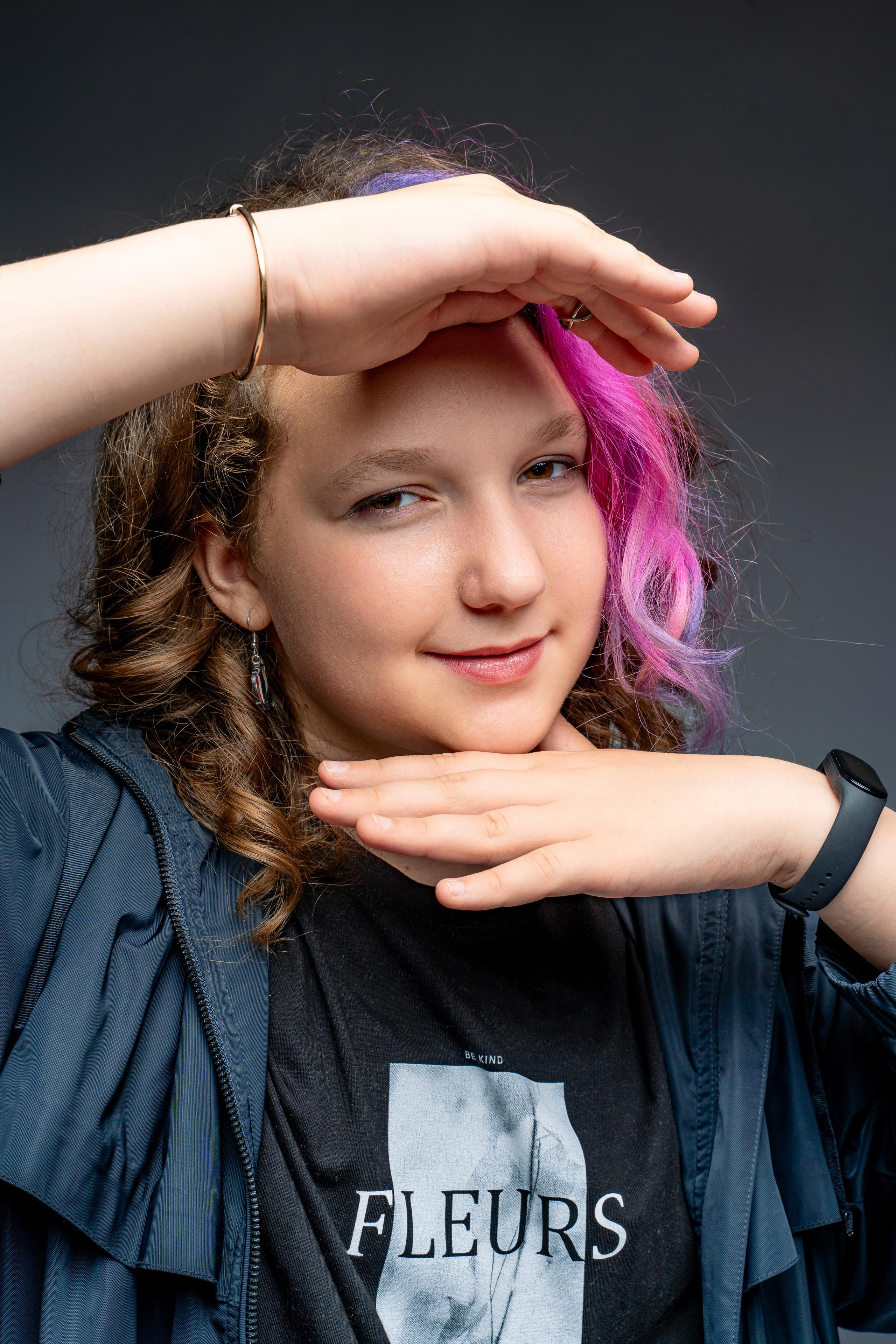 Настя. Школьная фотостудия «Like Moment» в Строгино