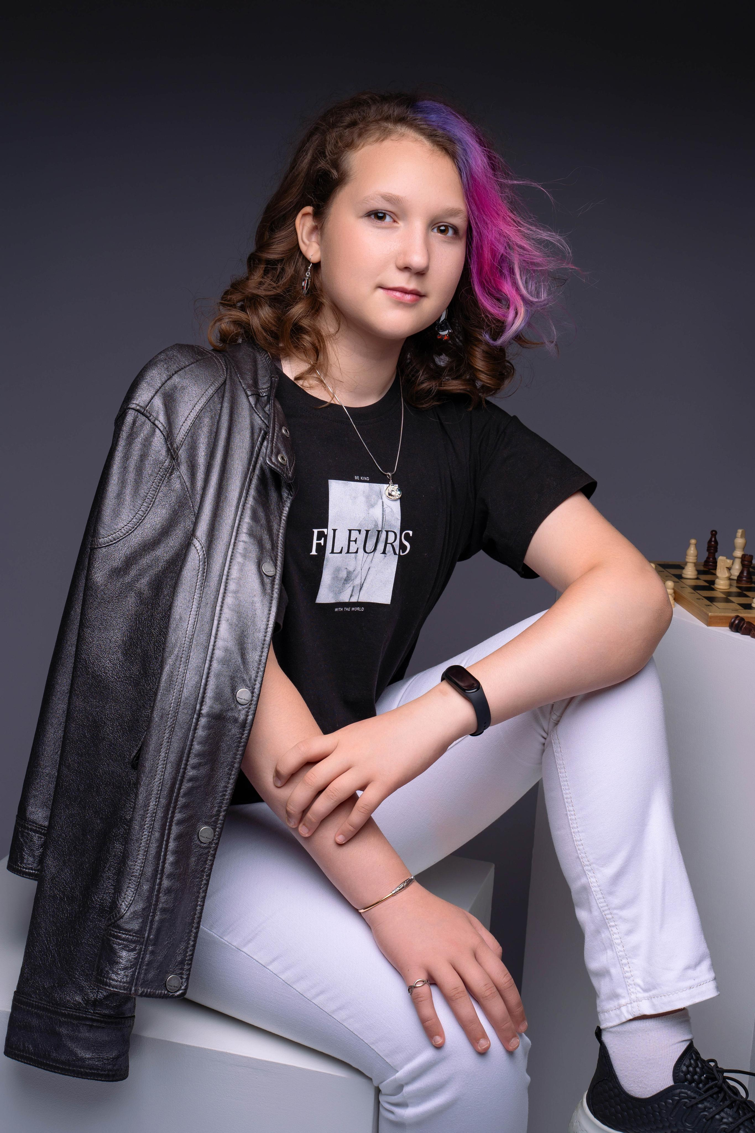 Настя. Школьная фотостудия «Like Moment» в Строгино