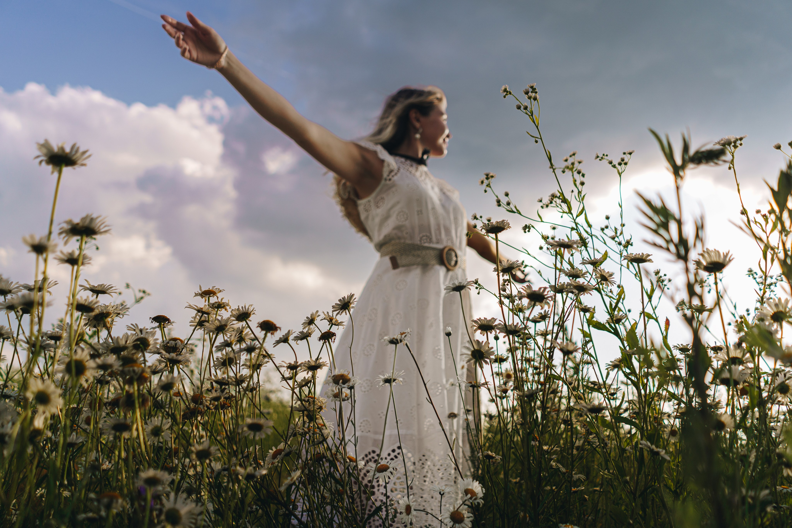 Елена, Богослово, ромашковое поле. Наталья Дукалова фотограф Щелково Королев Пушкино Москва Балашиха