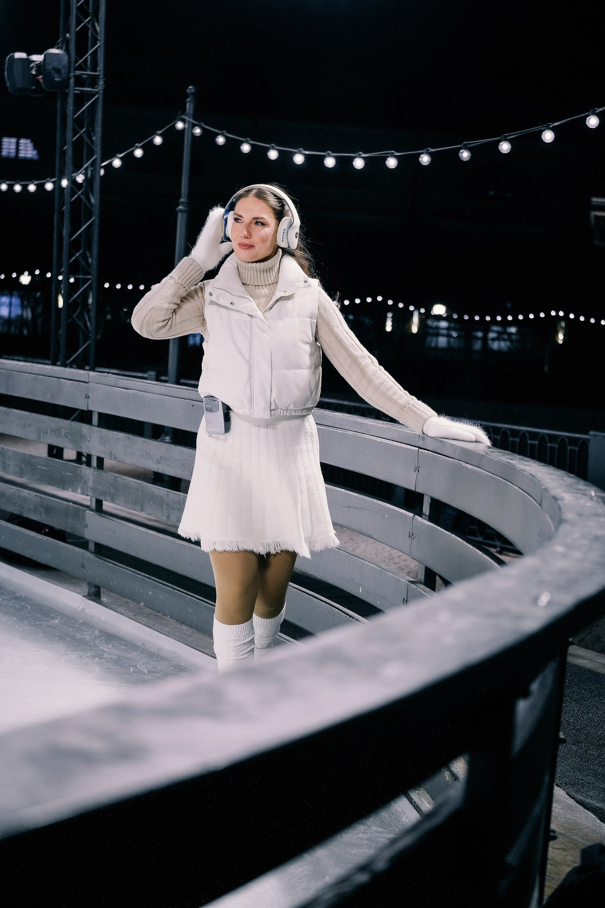 Екатерина | каток «Новая Голландия». Professional photoartist in St. Petersburg (wedding, reportage, portrait, model book, love story) Alexander Shvedov