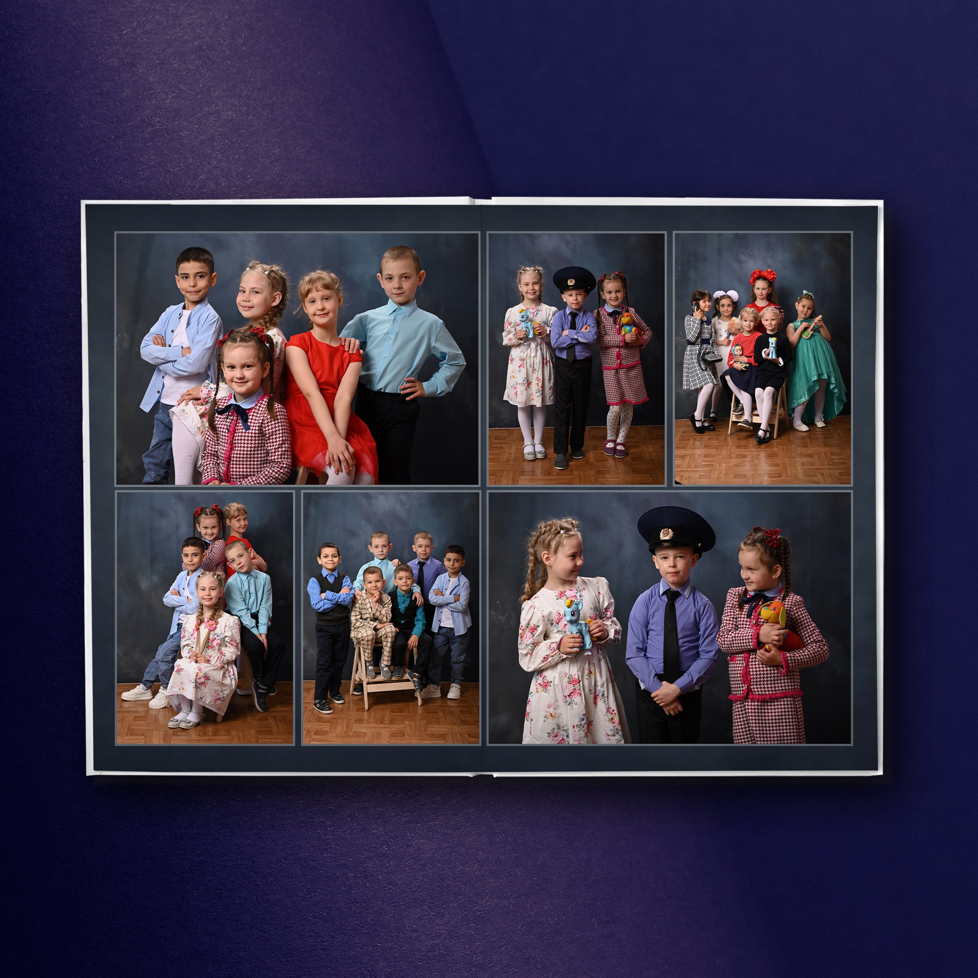 Индивидуальные групповые фото в детском саду для альбома в г. Брянске и области