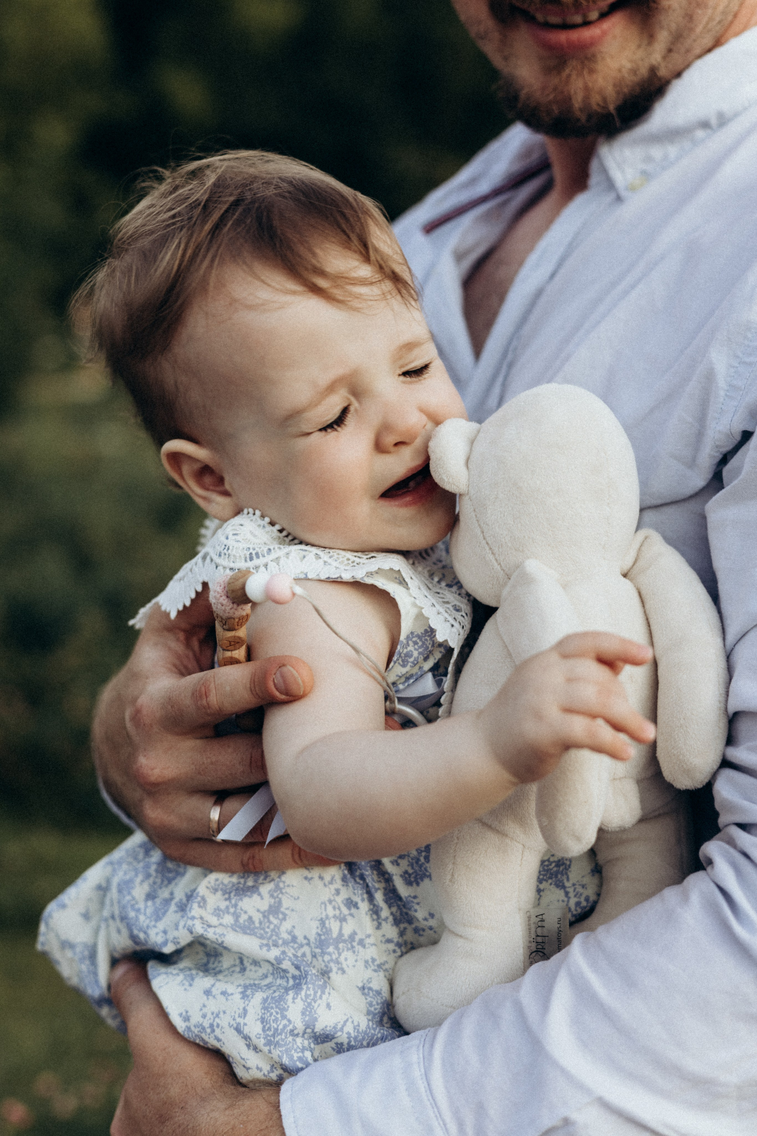 Семейная фотосессия на годик ребенка