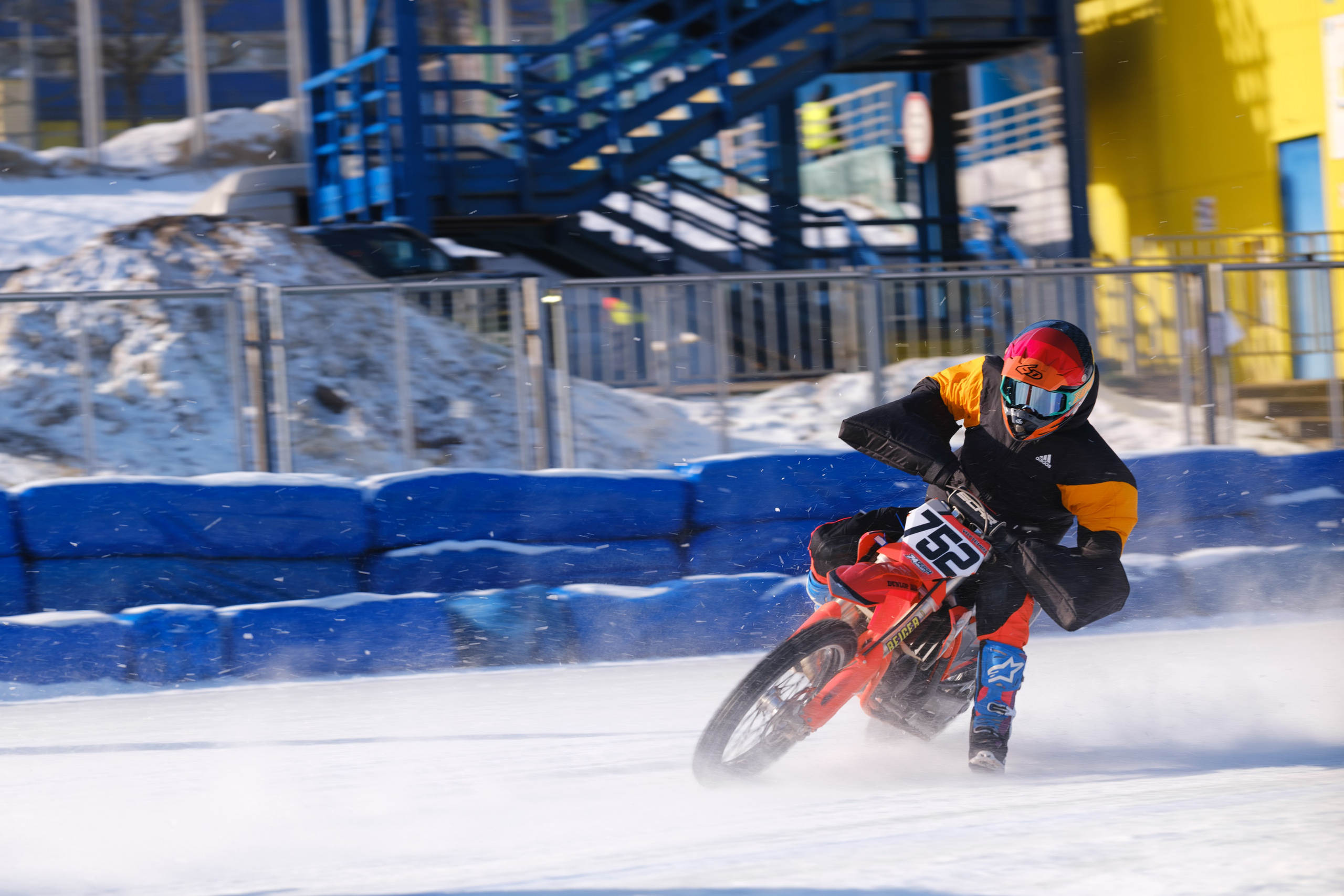 КУБОК МФР по мотокроссу на льду MX-SPEEDWAY, Анархия Рейсинг, Анатолий Ушаков, Мотокросс, Спидвей, Мотогонки, фотограф Антон Медведев, icoguar