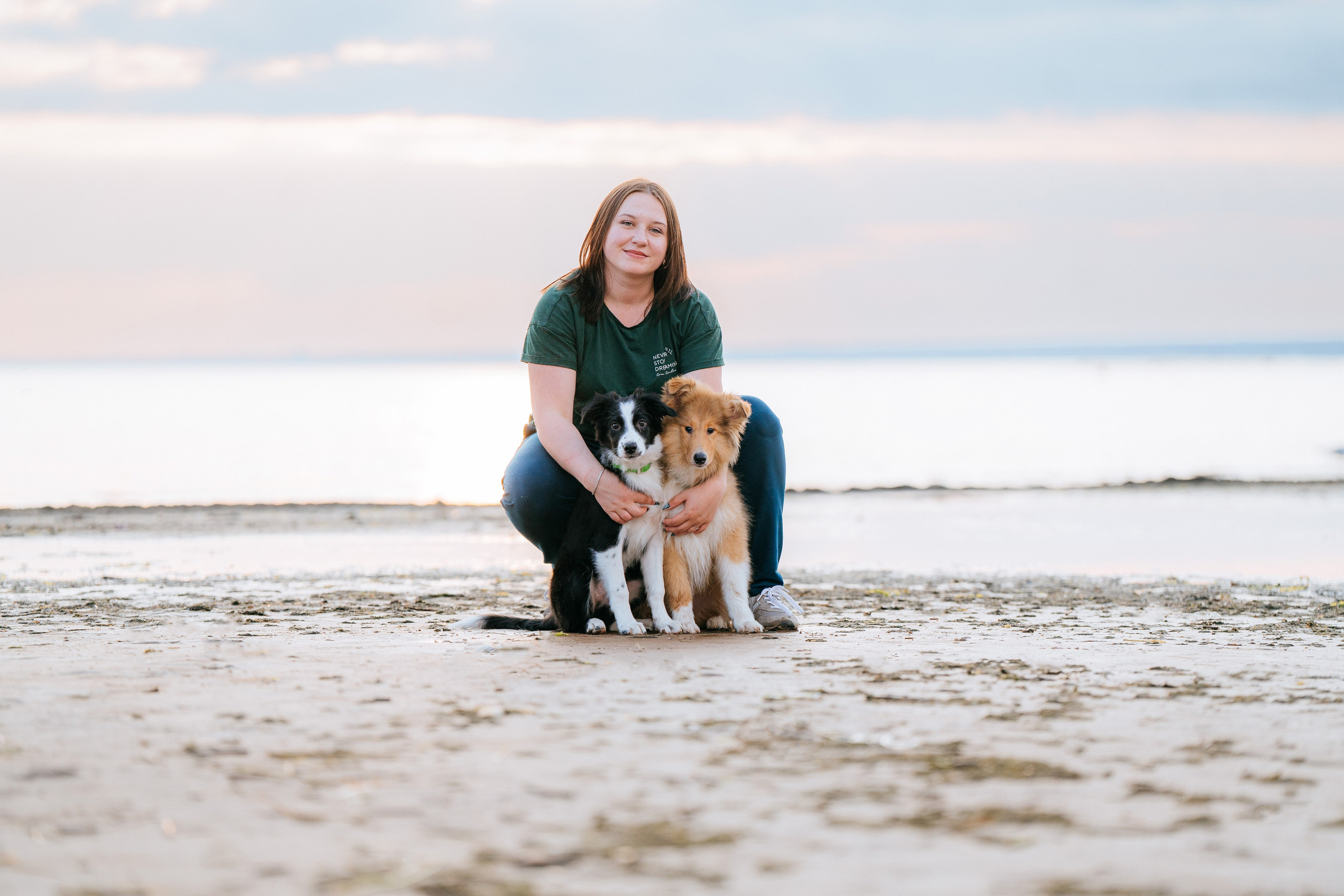 Фотосессия со щенками колли. Фотограф анималист в Спб недорого Олеся Майорова