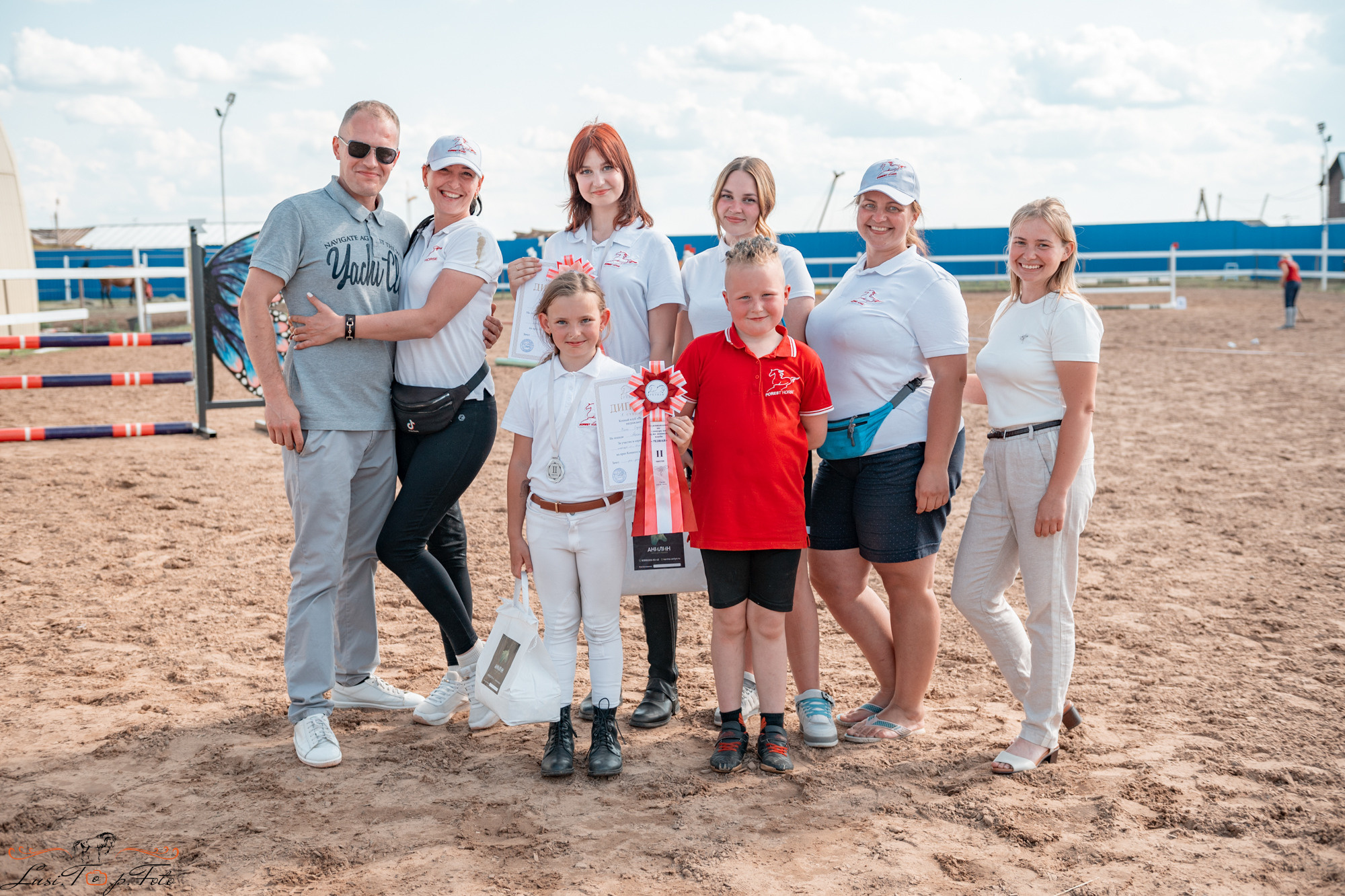 Конкур в КК «Резвая». Конный и фотограф с животными в Твери Топталова Люся