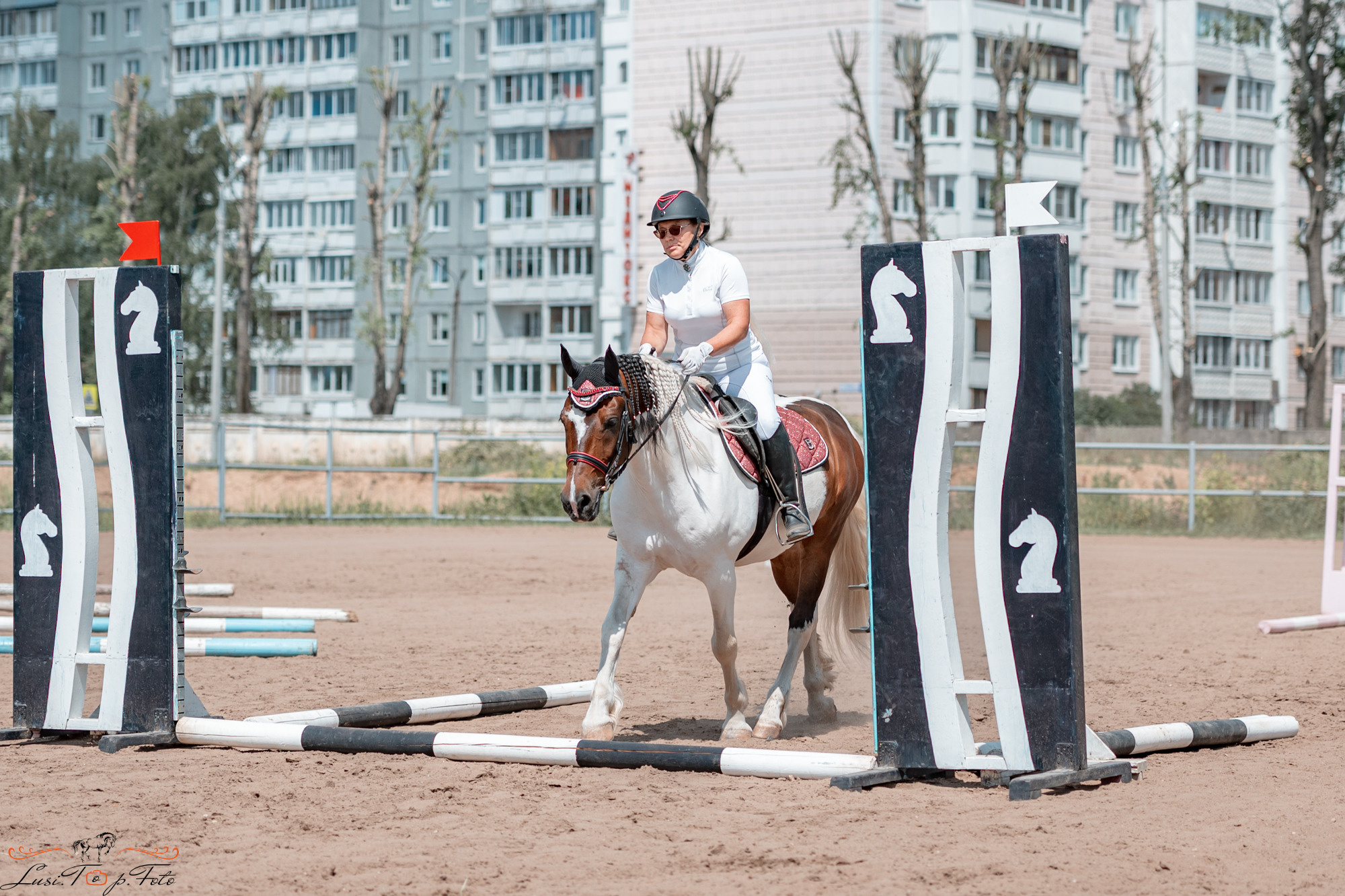 Областные соревнования по конкуру. Тверь. Конный и фотограф с животными в Твери Топталова Люся