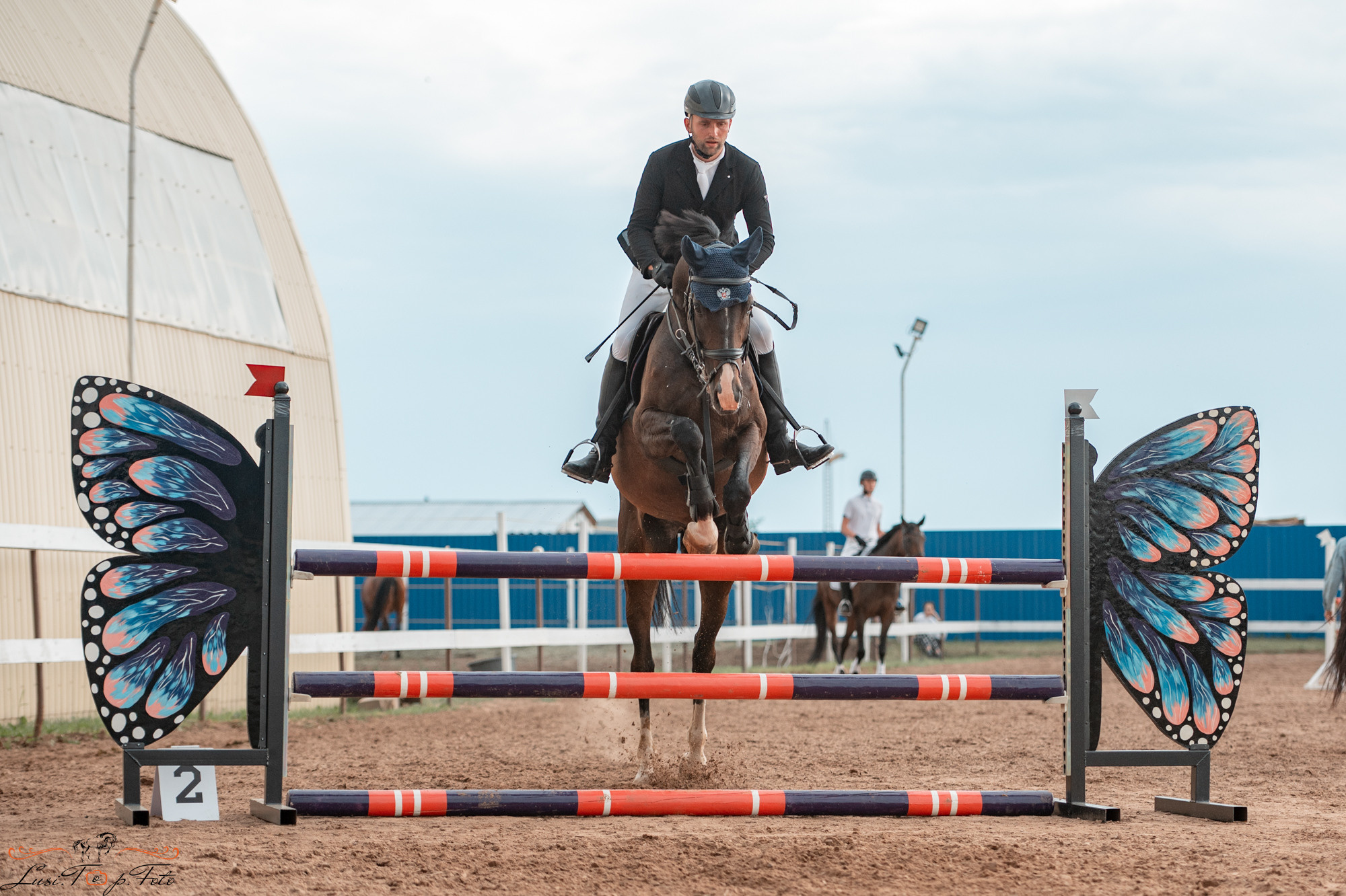 Конкур в КК «Резвая». Конный и фотограф с животными в Твери Топталова Люся
