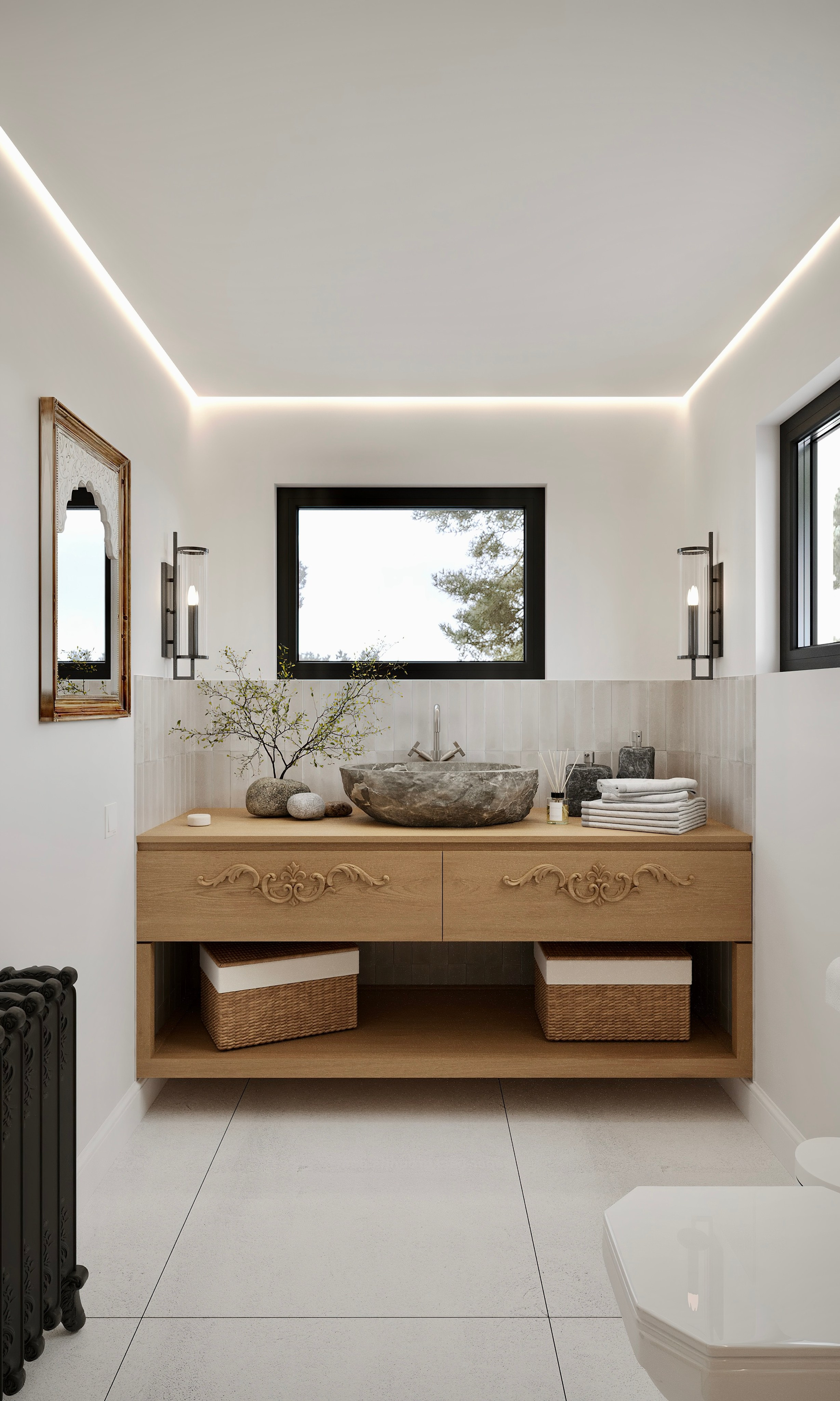 Демидково. 3D Визуализация интерьера