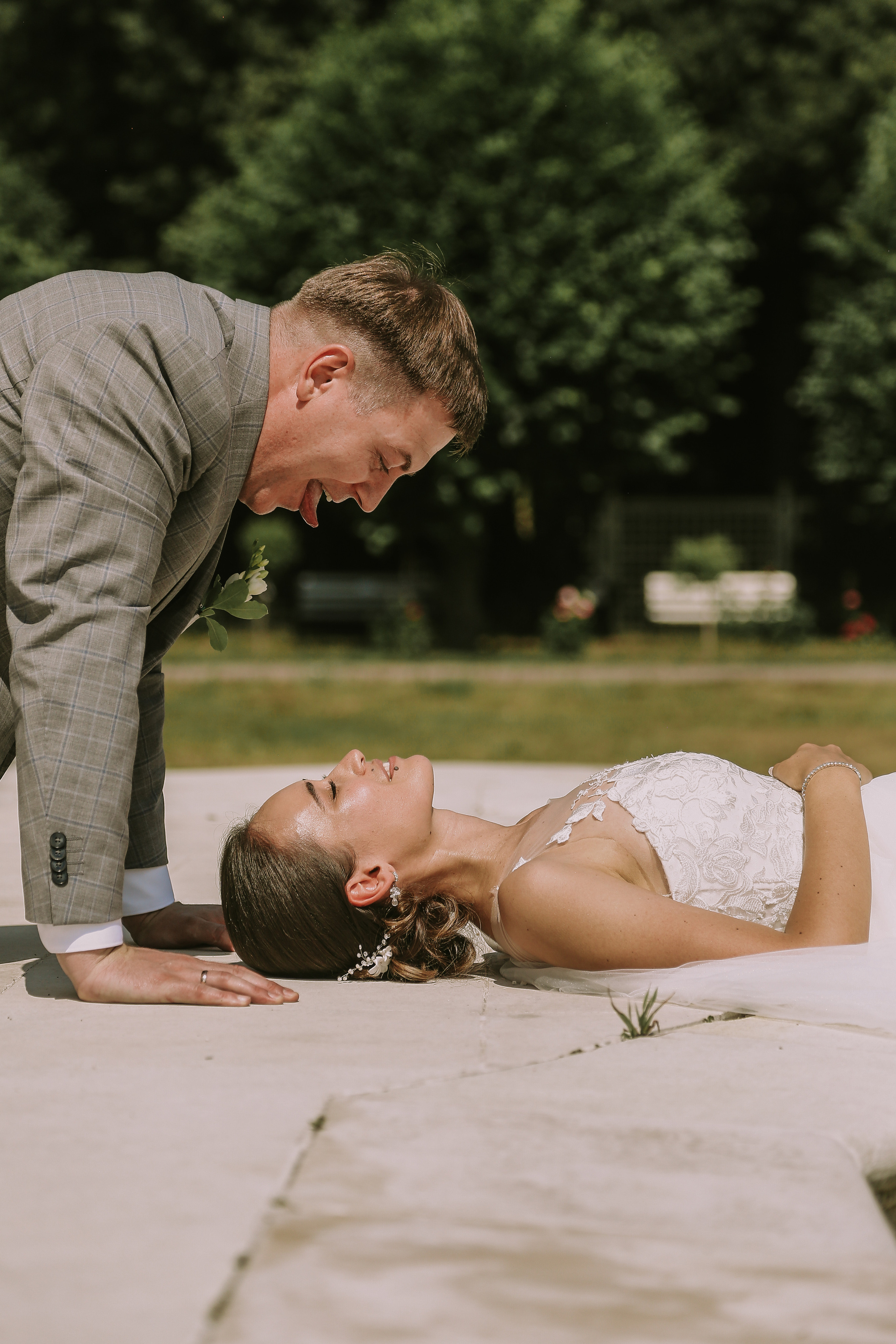 Прогулка Рената и Сергей. Фотограф Антон Чупринин