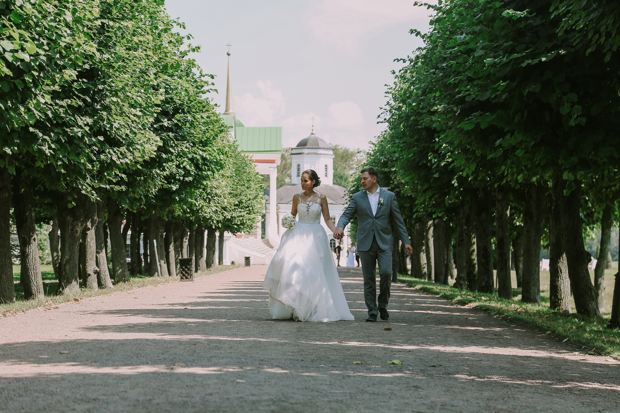 Прогулка Рената и Сергей. Фотограф Антон Чупринин