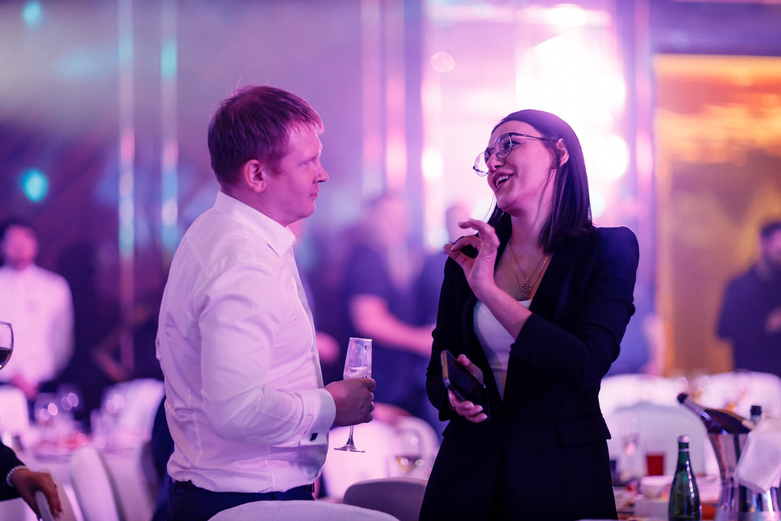 Гала-ужин в казино в Красной Поляне. Репортажный фотограф в Москве, Сочи и Санкт-Петербурге