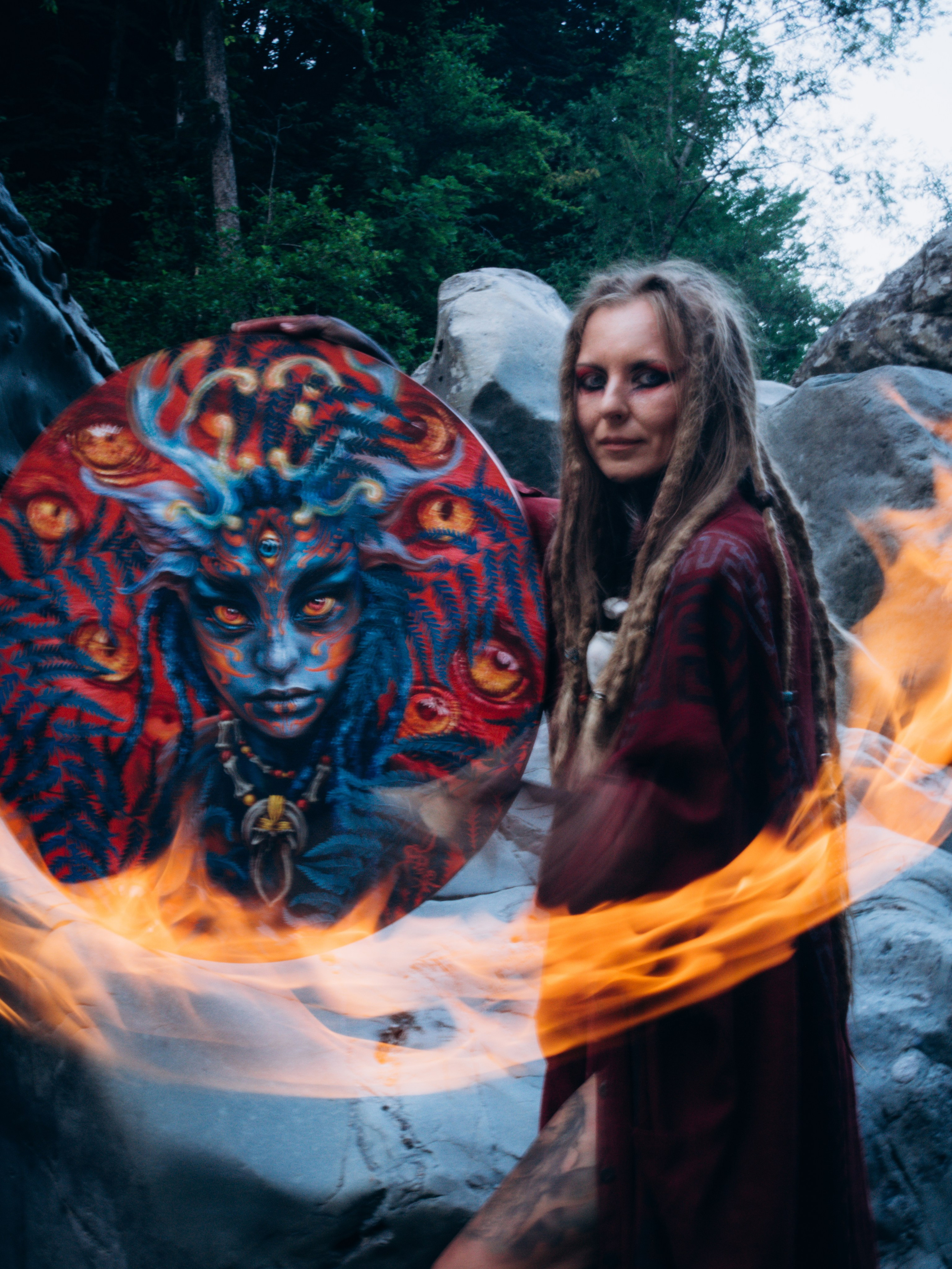 Индивидуальная фотосессия для художницы