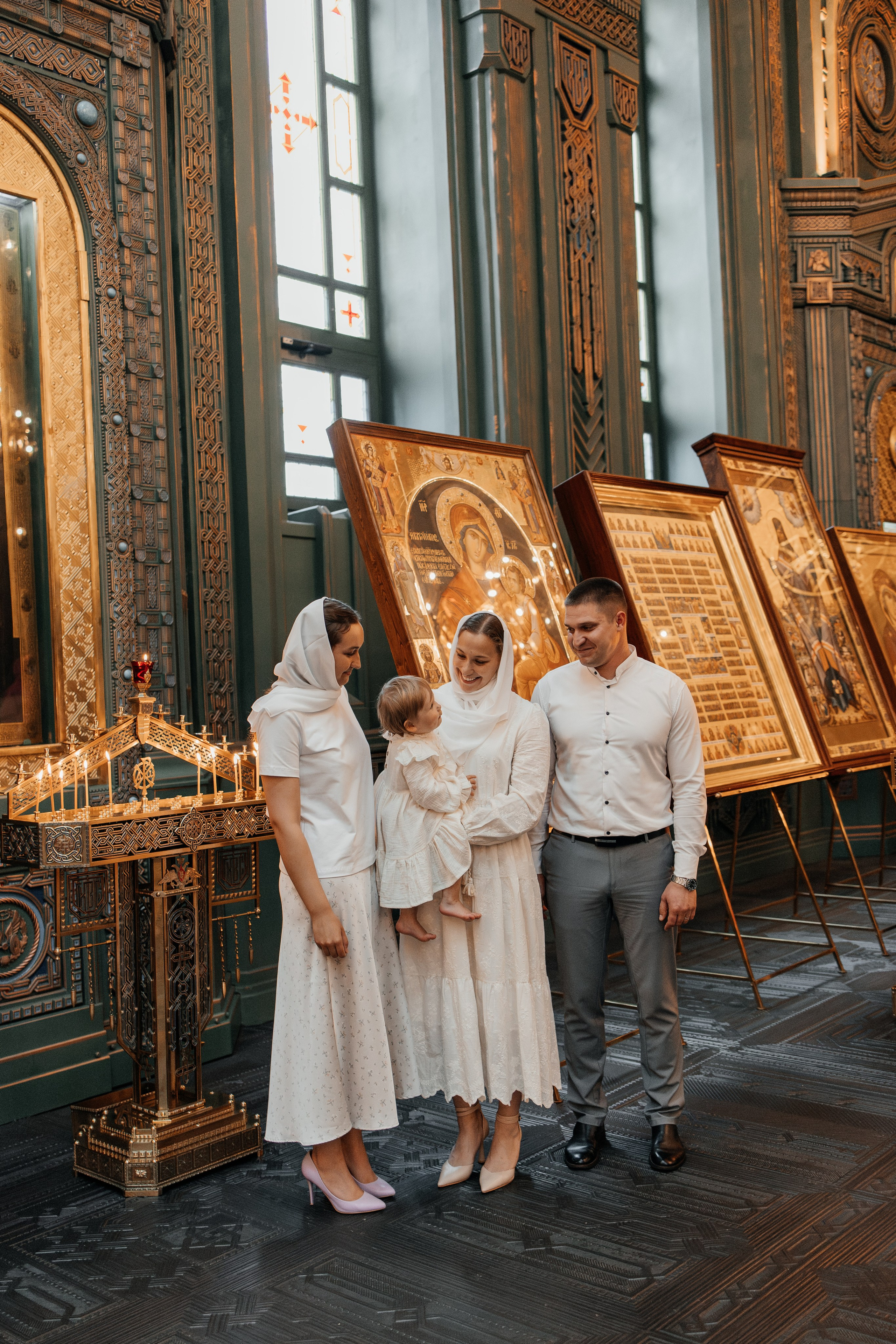 Таинство крещения. Семейный и женский фотограф в Москве Елизавета Волкова