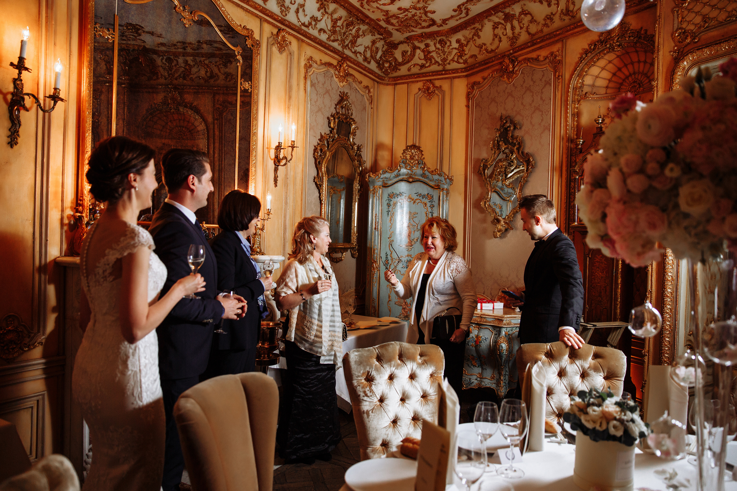 Шикарная свадьба Марины и Бекира в ресторане Турандот. Свадебный и репортажный фотограф Ольга Шевелёва