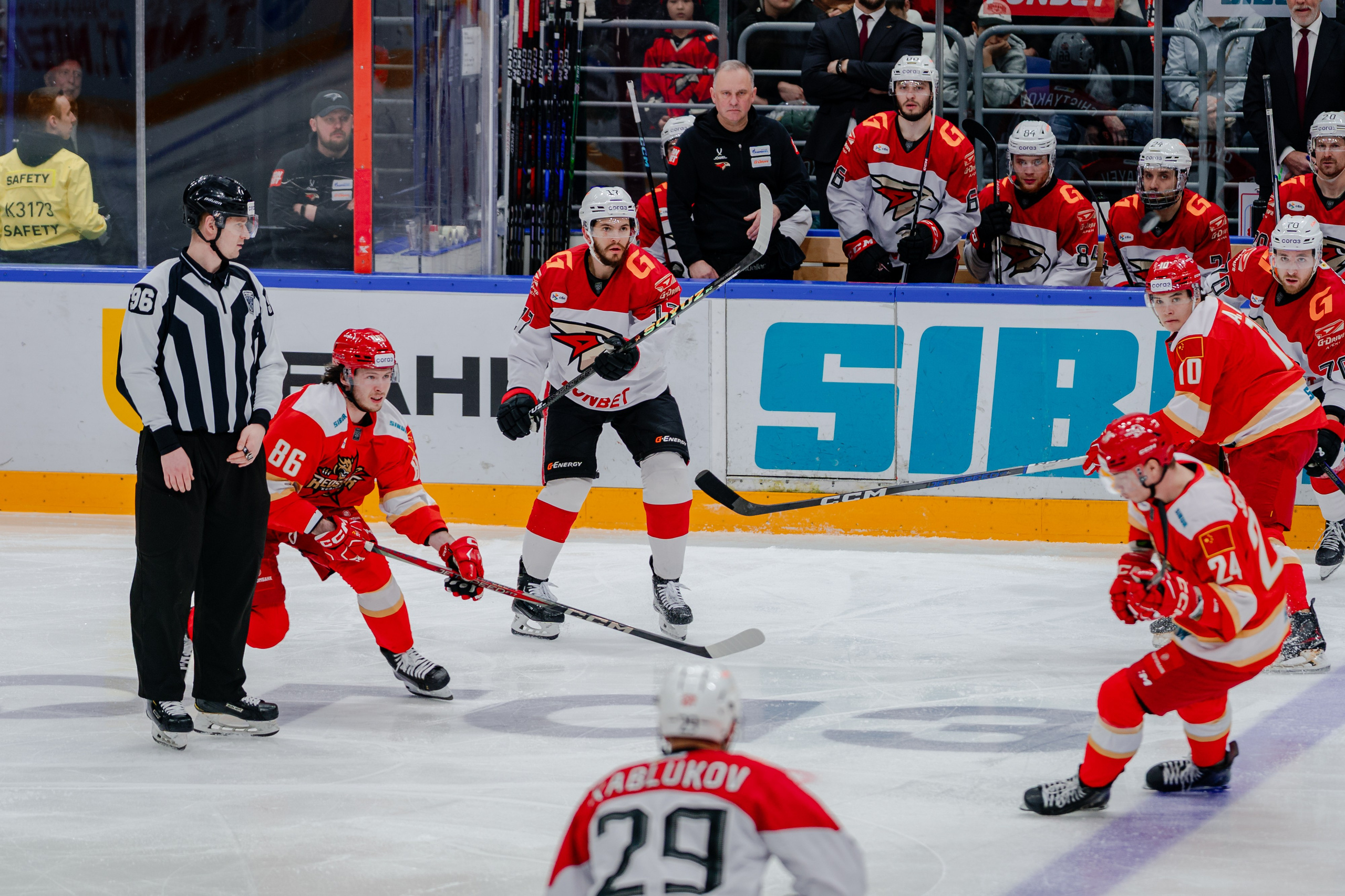 КХЛ КУНЬЛУНЬ РС — АВАНГАРД 22 МАРТА 2025. Репортажный фотограф в Москве Измалков Артем