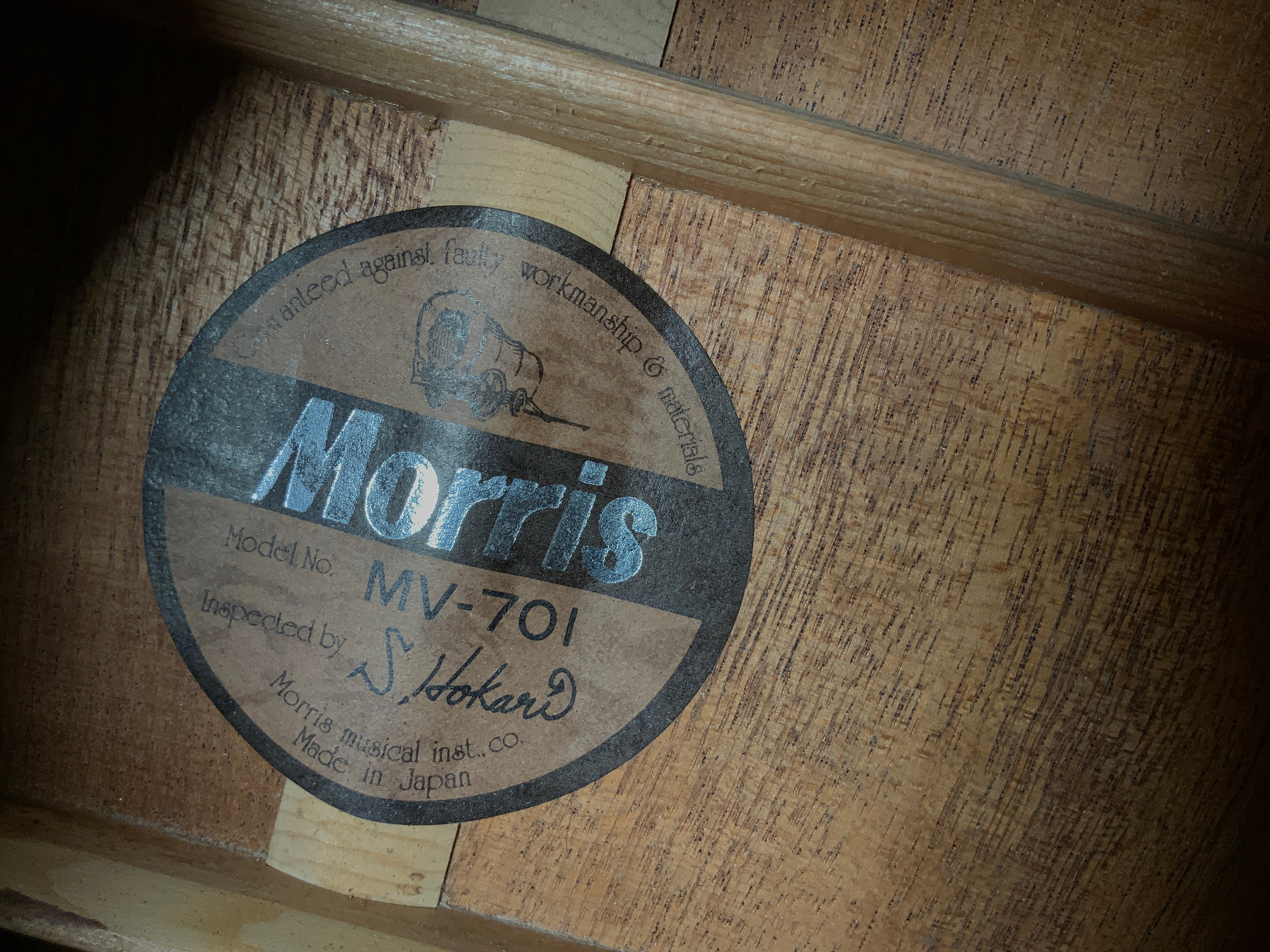 Morris MV-701 Japan 80's