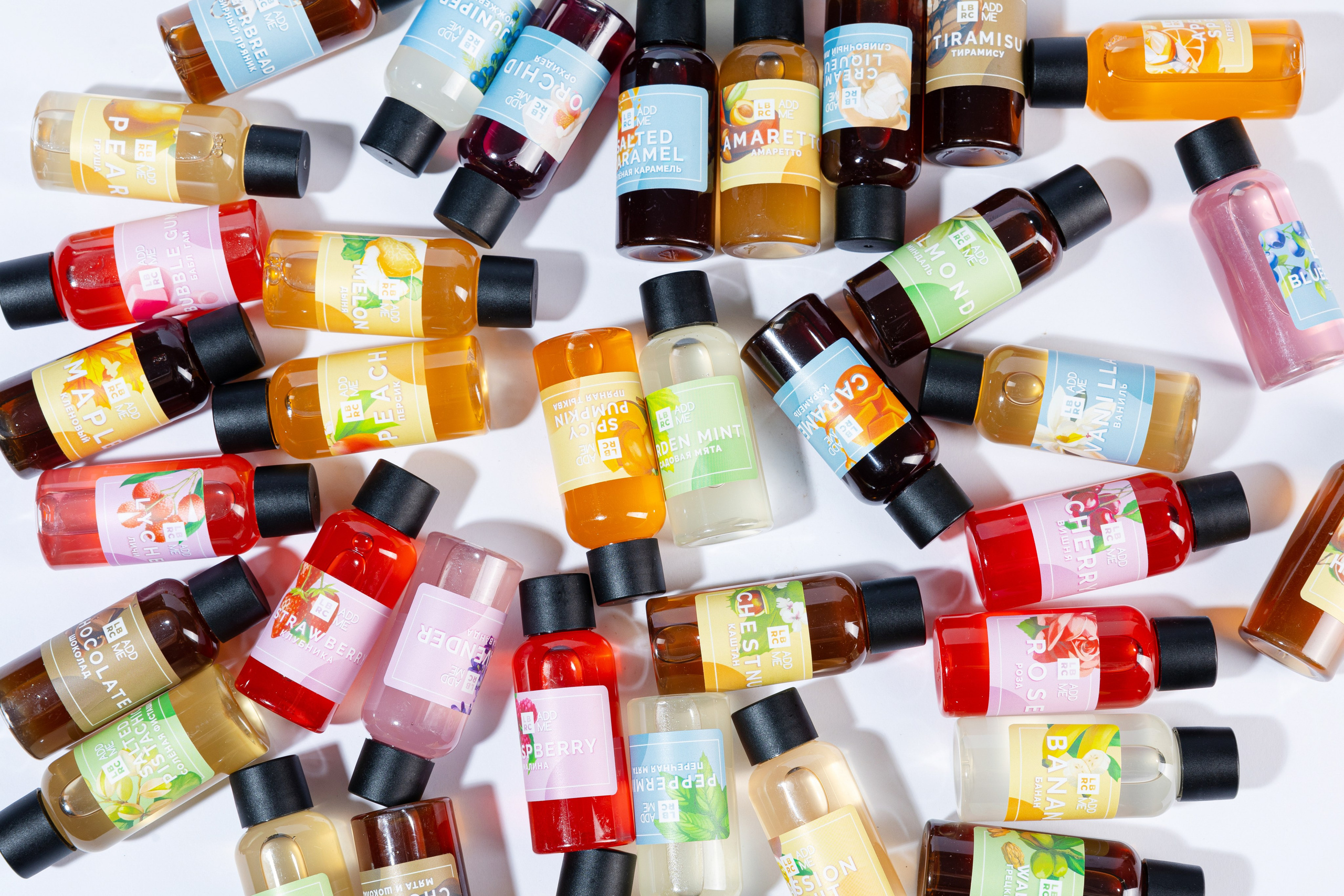 Предметная съёмка сиропов для «СиверсПром»