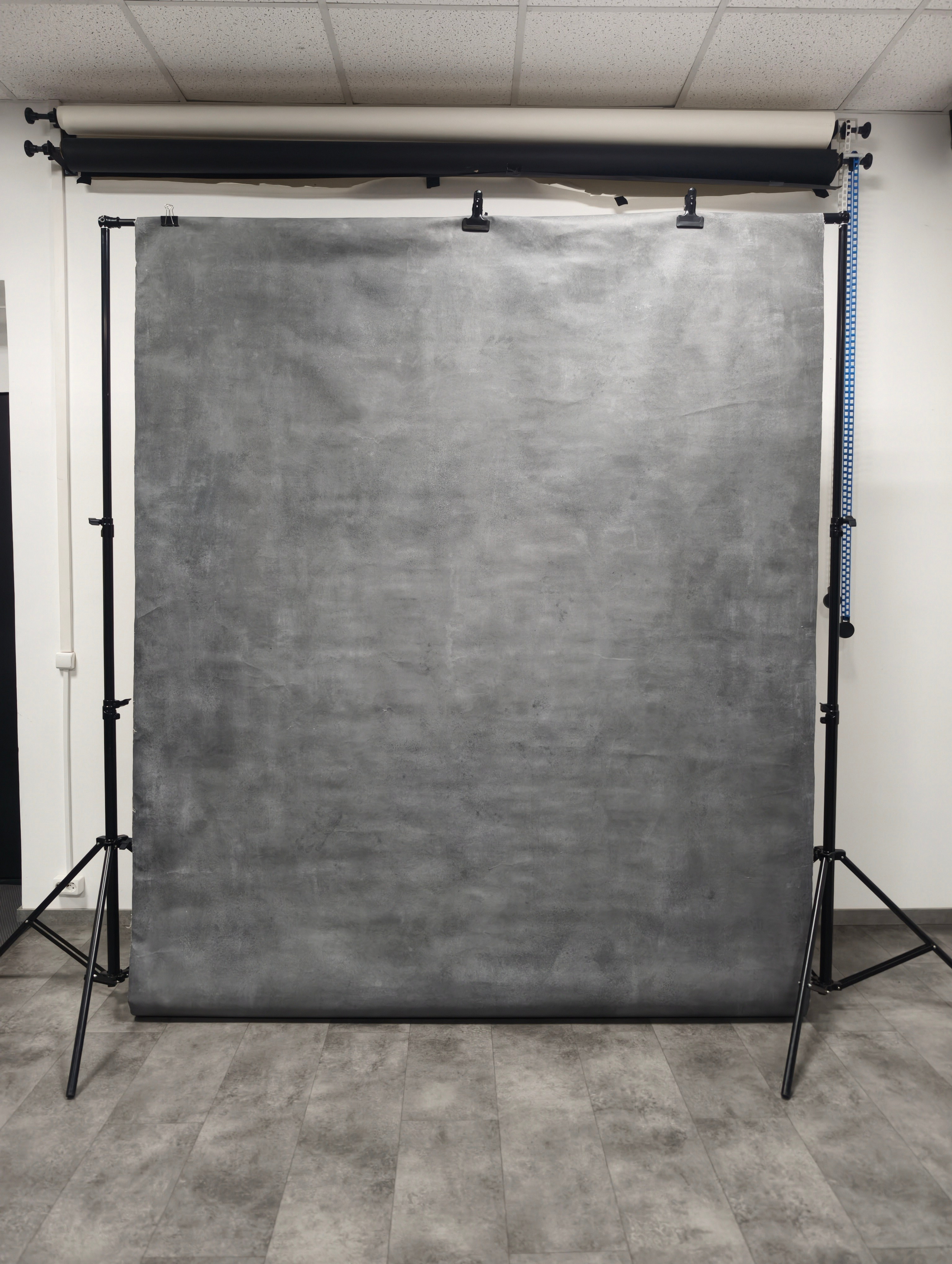 Фотофон серый на холсте Gravitybackdrop 200×300 см в аренду СПб