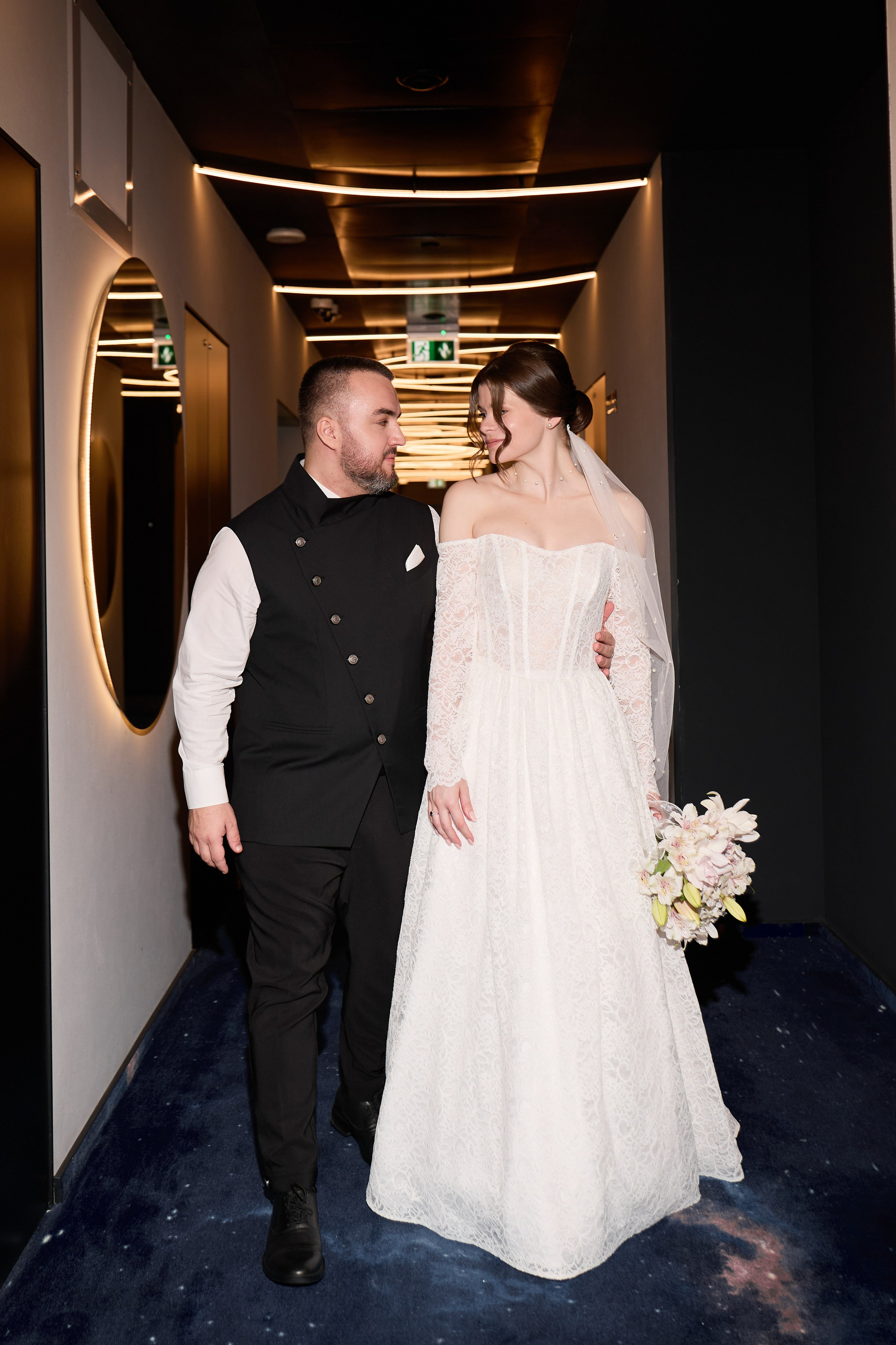 Классические сборы в отеле. Роспись в 4 ЗАГСе и съемка в оранжерее Цицина РАН. Любовь Юсупова. Фотограф