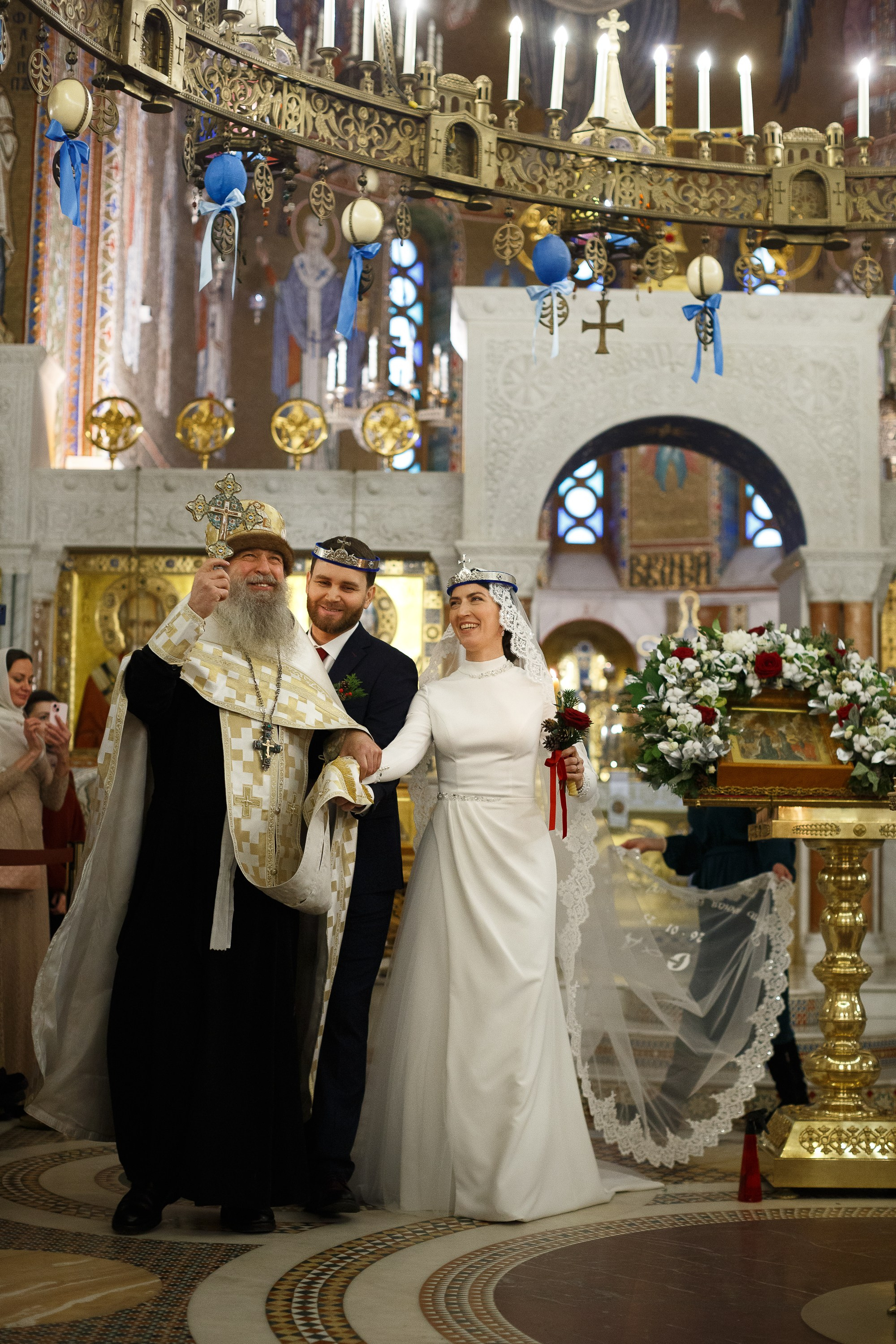 Венчание в храме Покрова Пресвятой Богородицы в Ясенево