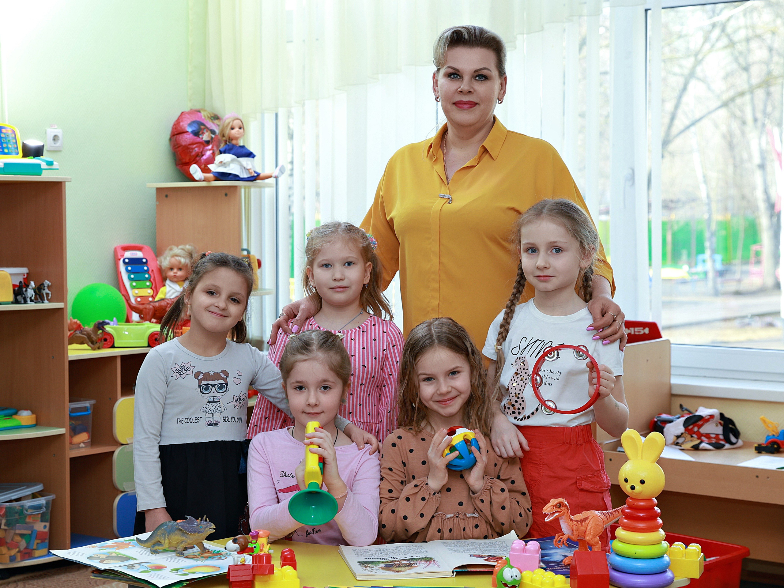 Один день в детском саду