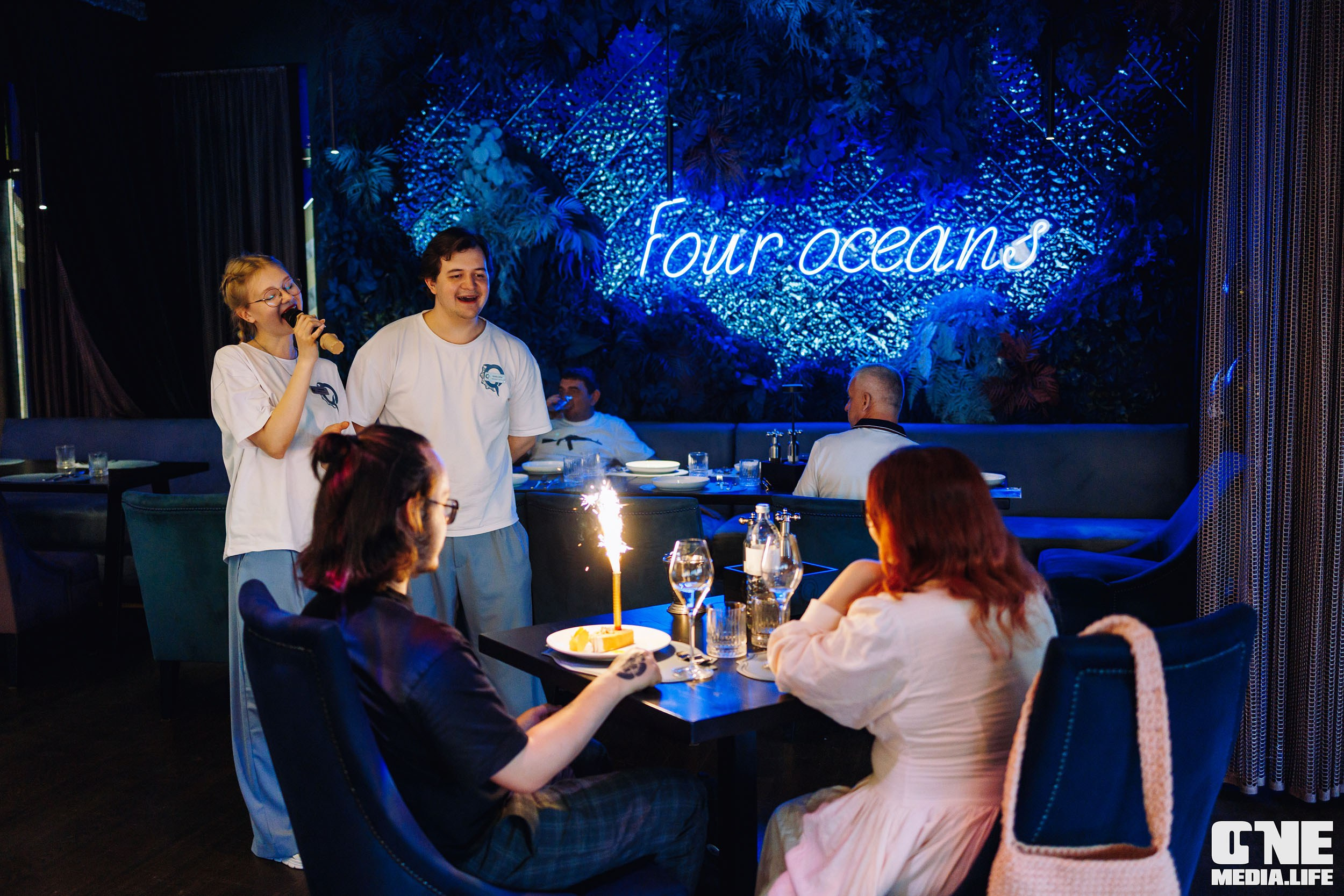 Фоторепортаж из ресторана Океан. One Media Life: фоторепортажи, фотоотчеты с мероприятий и заведений