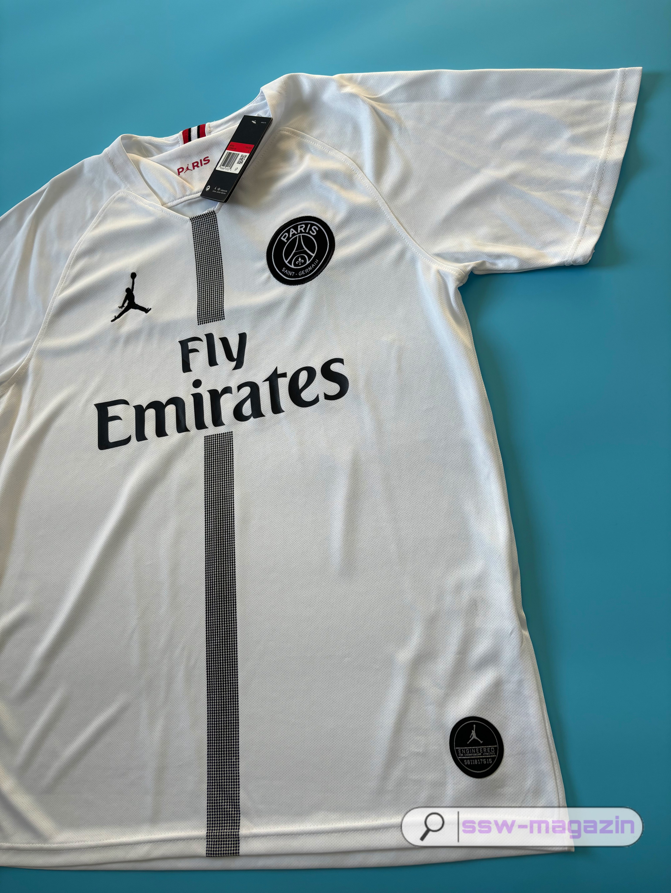 Футболка PSG 2018-2019 белая купить. Футбольный магазин — ssw_magazin