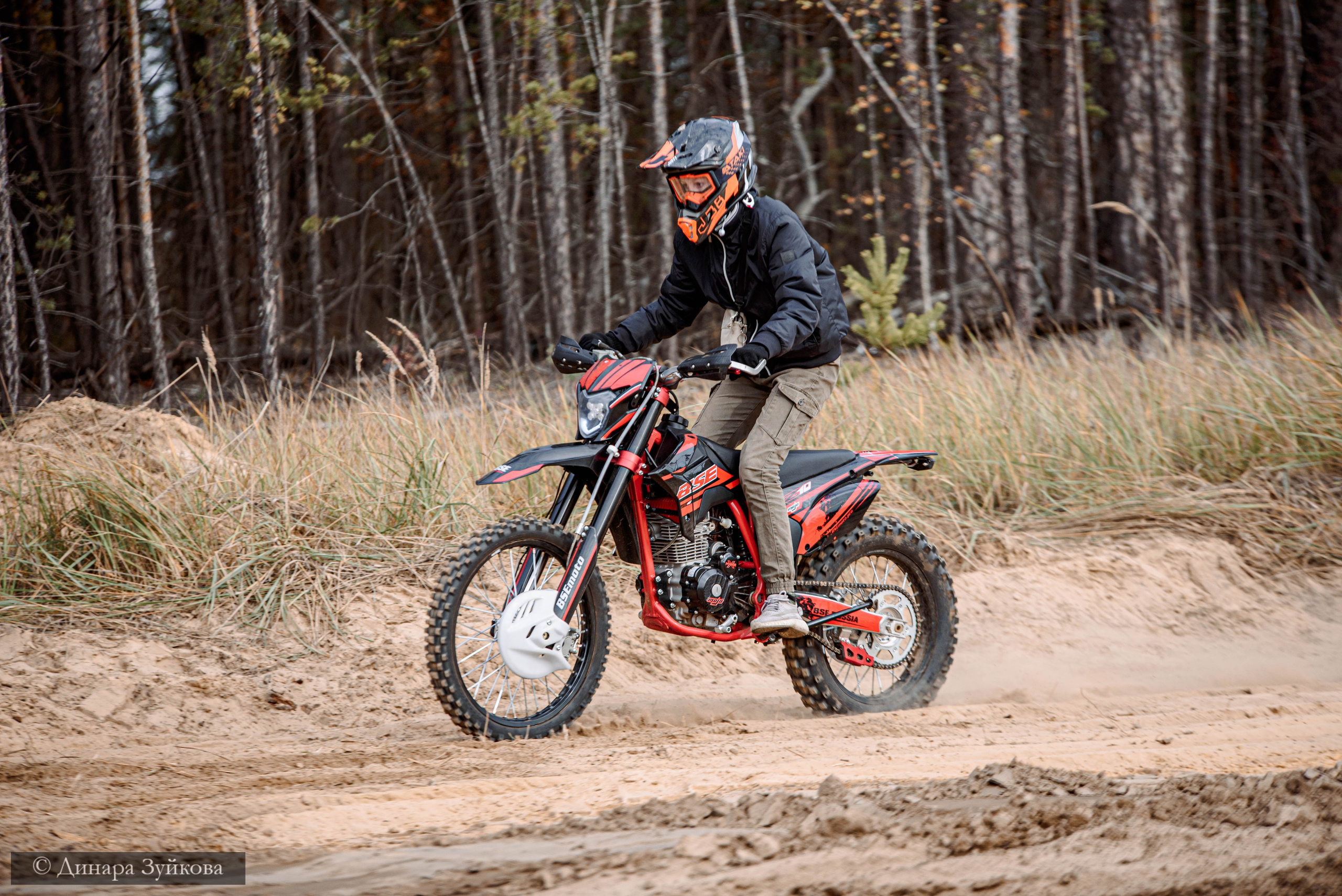 Тест драйв мотоциклов BSE. Мотофотограф в Нижнем Новгороде Динара Зуйкова
