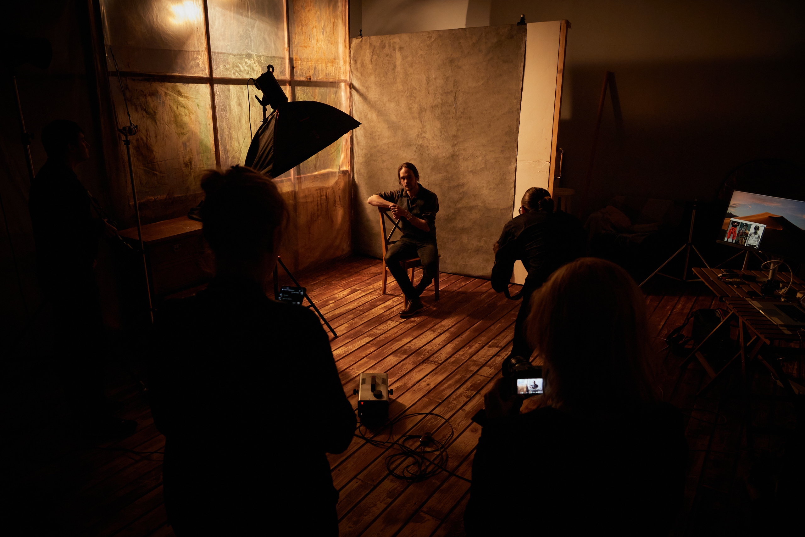 Backstage с МК Александра Артеева. Фотограф Алексей Яковлев