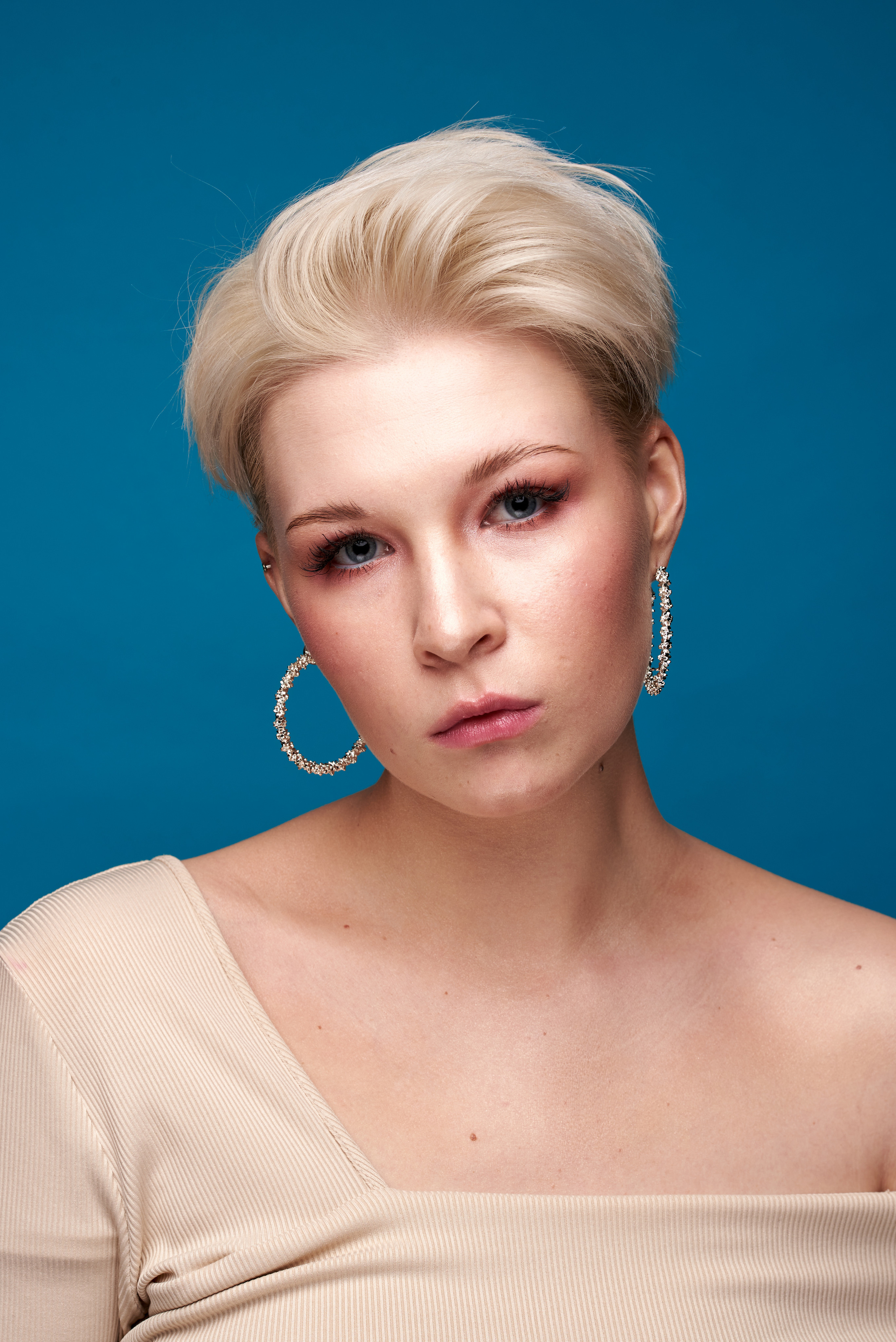 Бьюти для портфолио визажиста. Фотограф в Москве Михаил Елизарьев