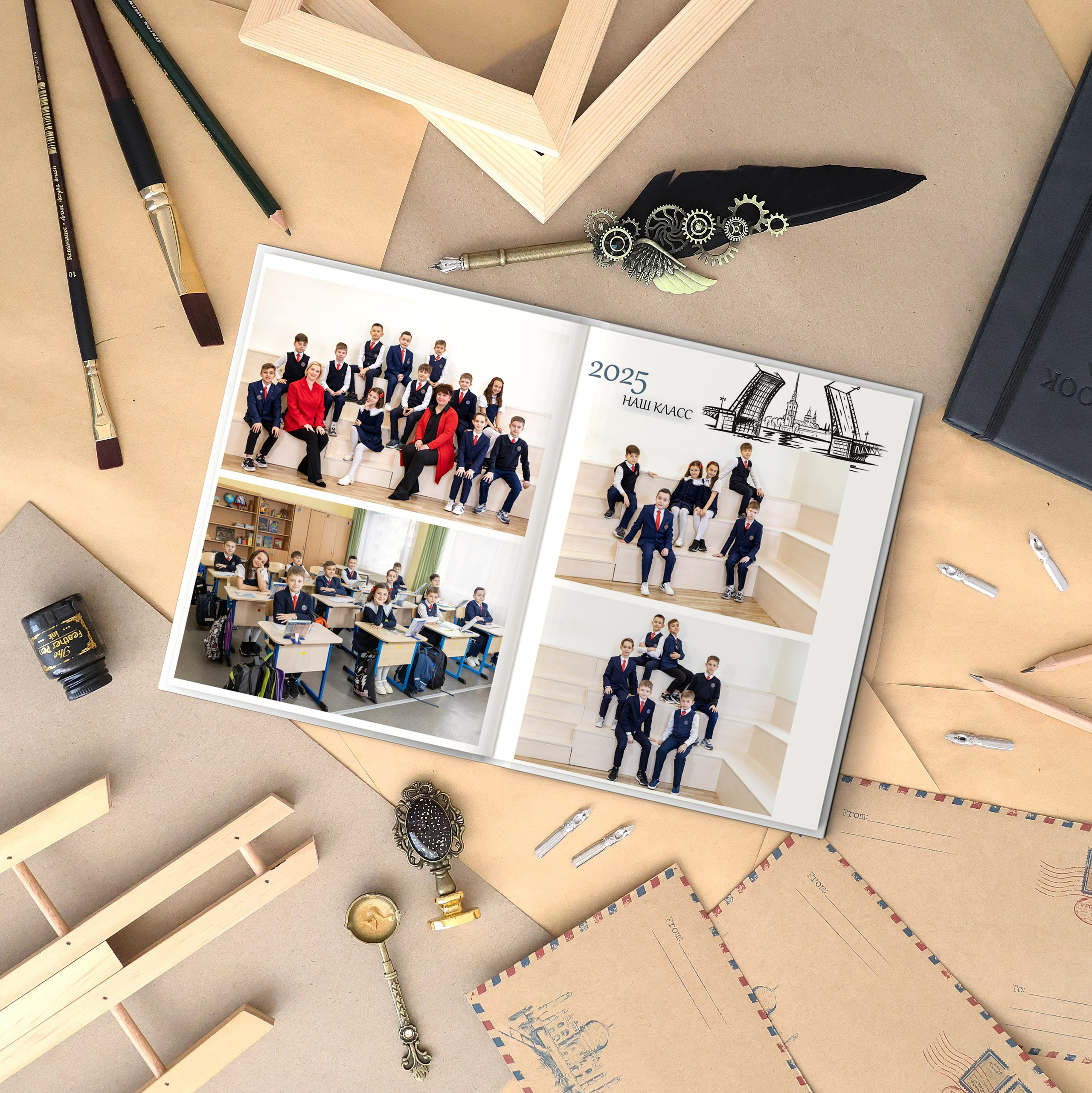 Выпускные альбомы для школы и детского сада. Семейный и детский фотограф Ольга Невская