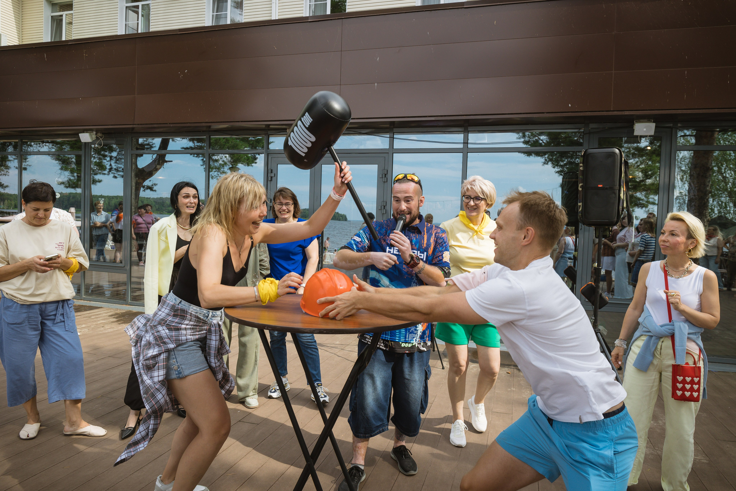 Фотосъемка корпоратива на Горьковском море. Фотограф для компаний и предпринимателей в Нижнем Новгороде и Нижегородской области