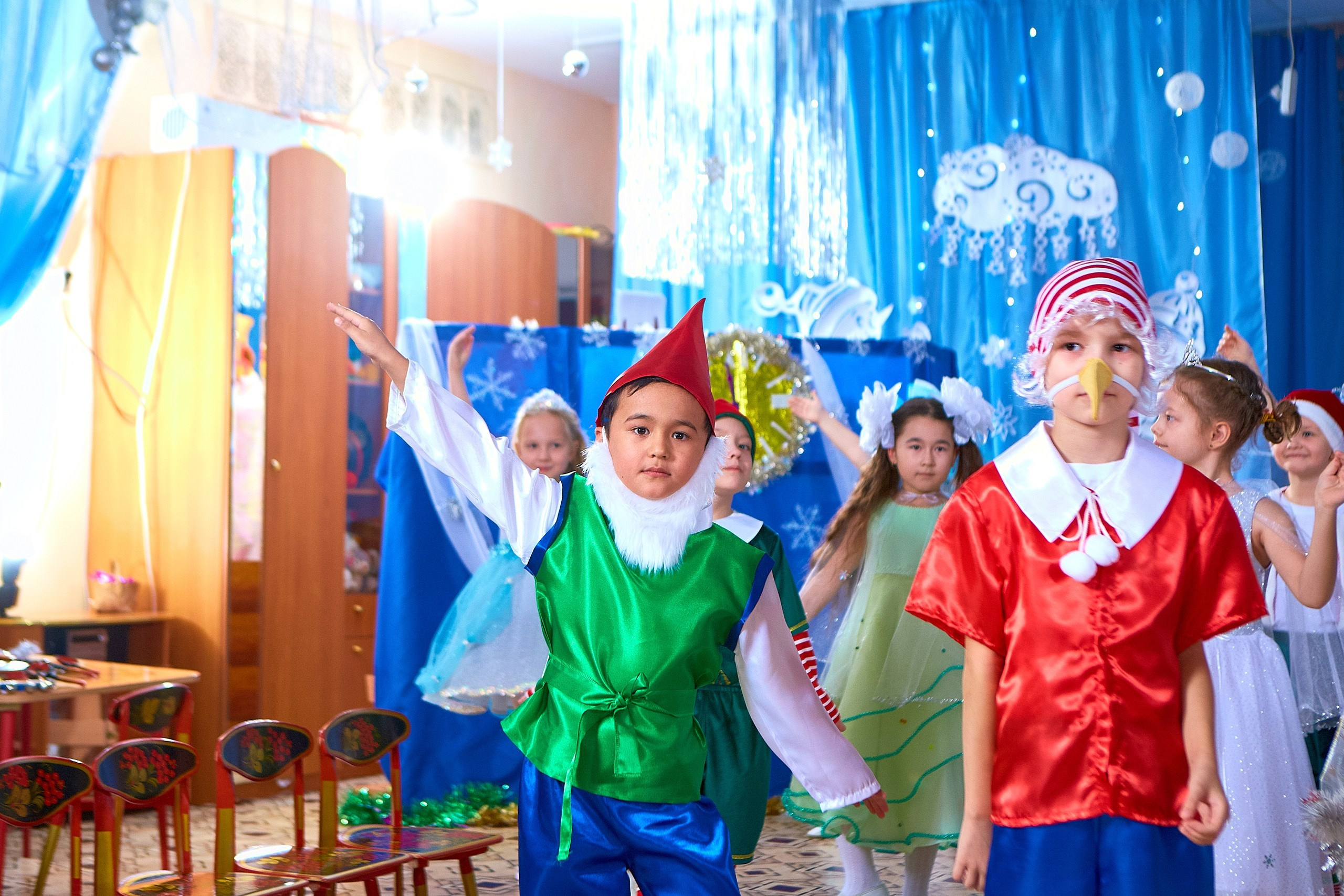 Новогодний утренник. Выпускной альбом Новосибирск
