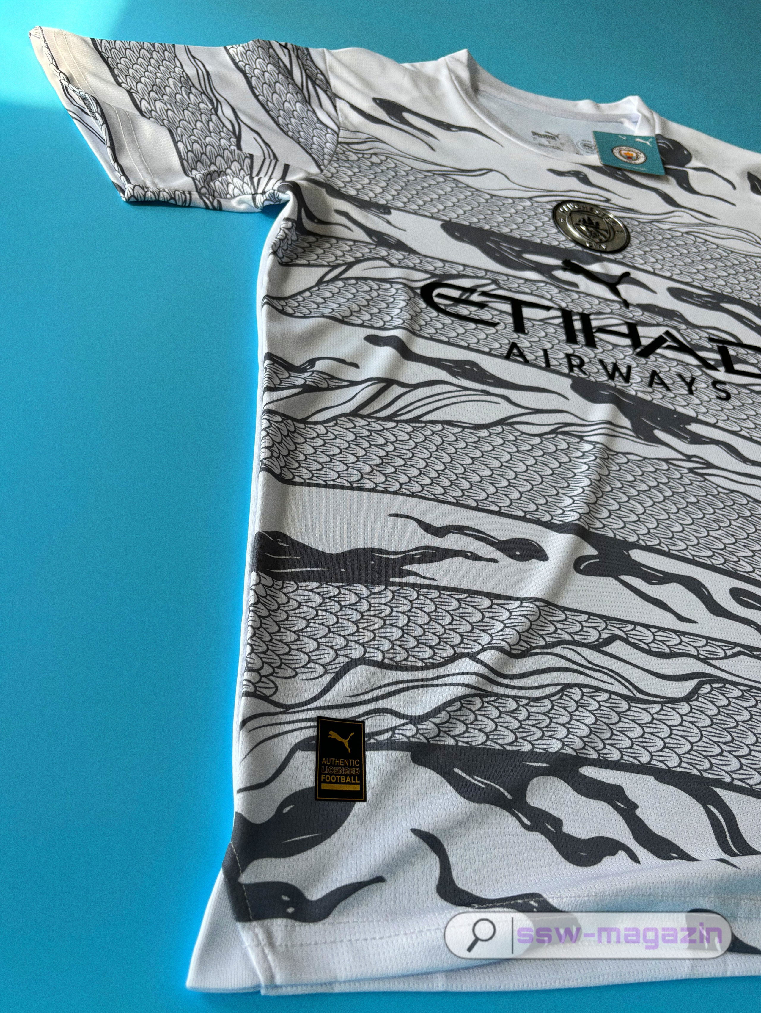 Джерси Manchester City дракон 2024 купить. Футбольный магазин — ssw_magazin
