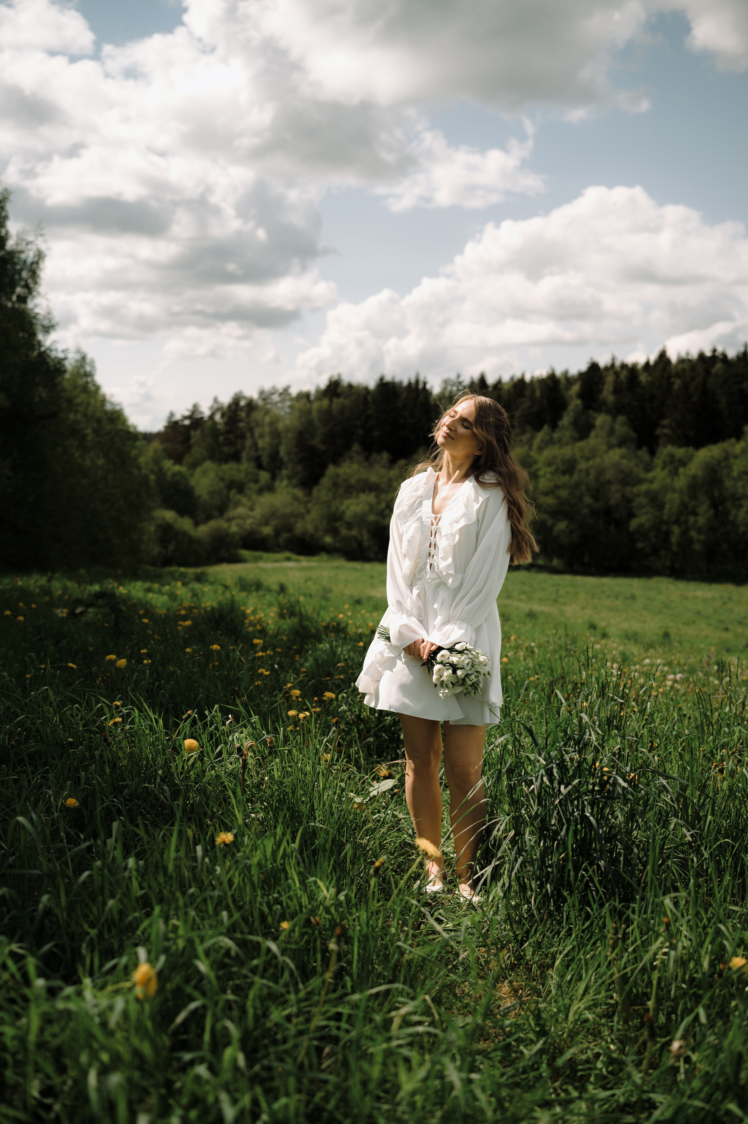 Свадебная фотосессия пары в Агроусадьбе Дачка бай