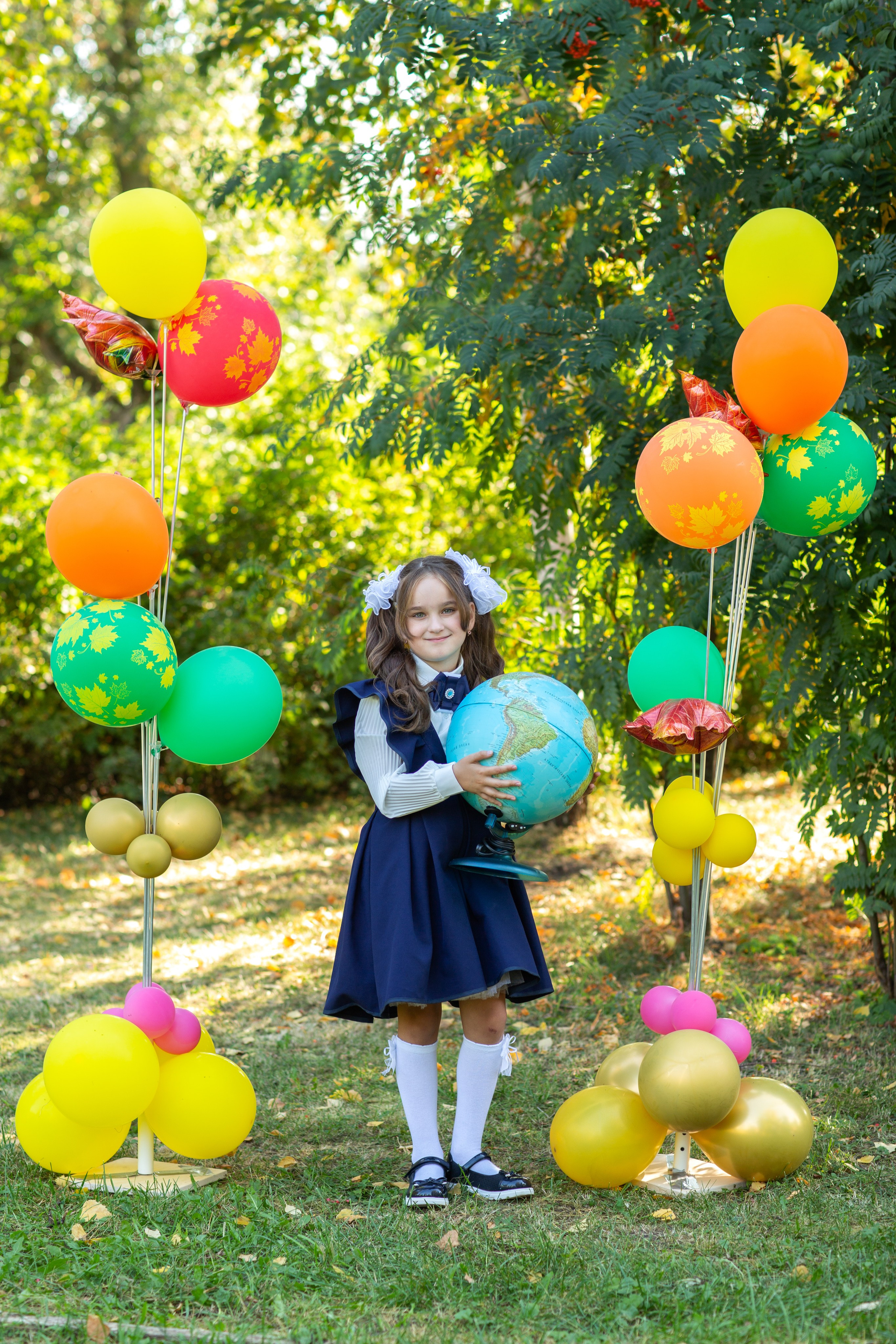 Детская портретная фотосъёмка в Москве «Первый раз в первый класс!». Ирина Загоскина — портретные фотосессии в Москве