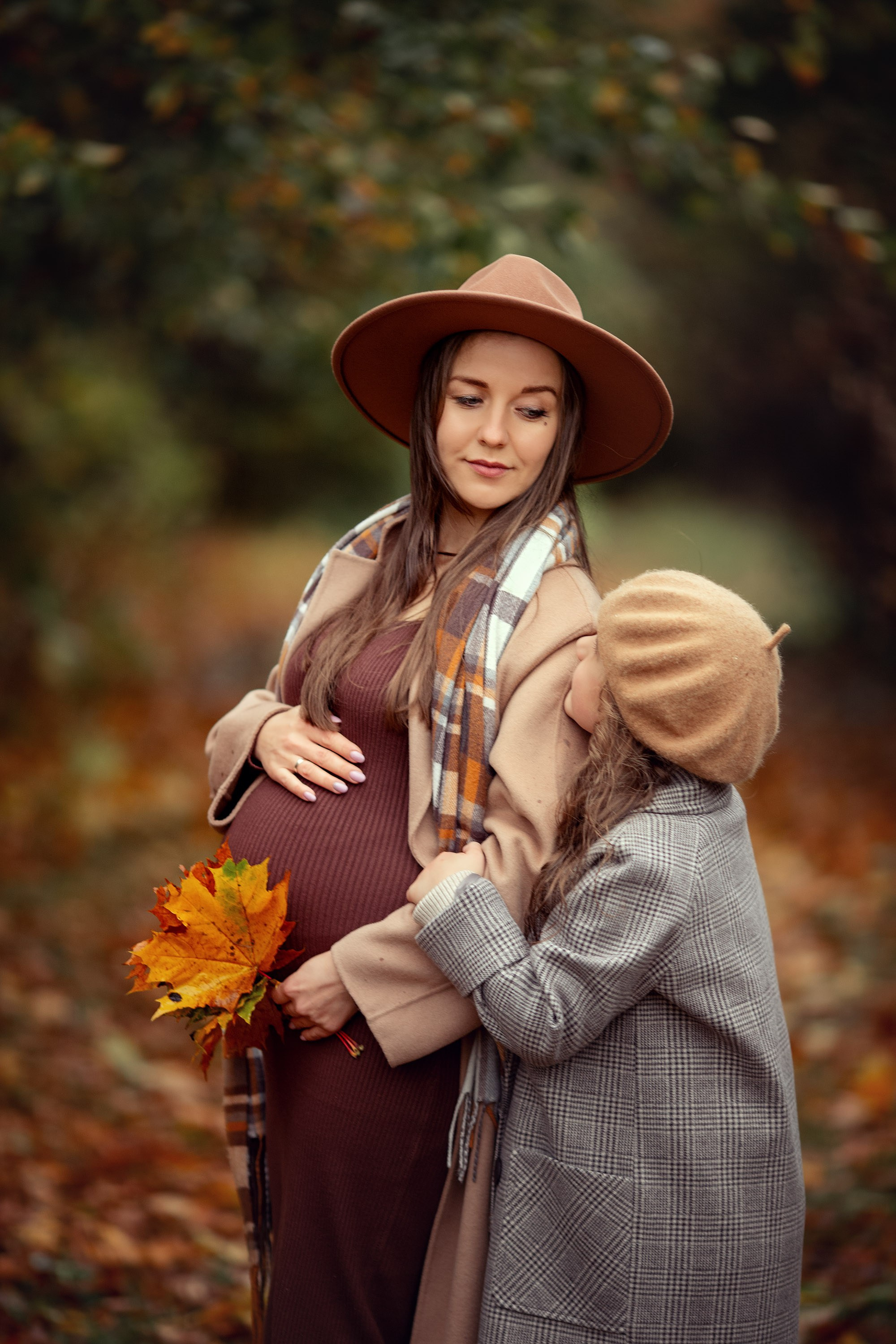 Красивейшая осенняя Фотосессия в ожидании малыша. Tatyana Nadezhdina Family photographer
