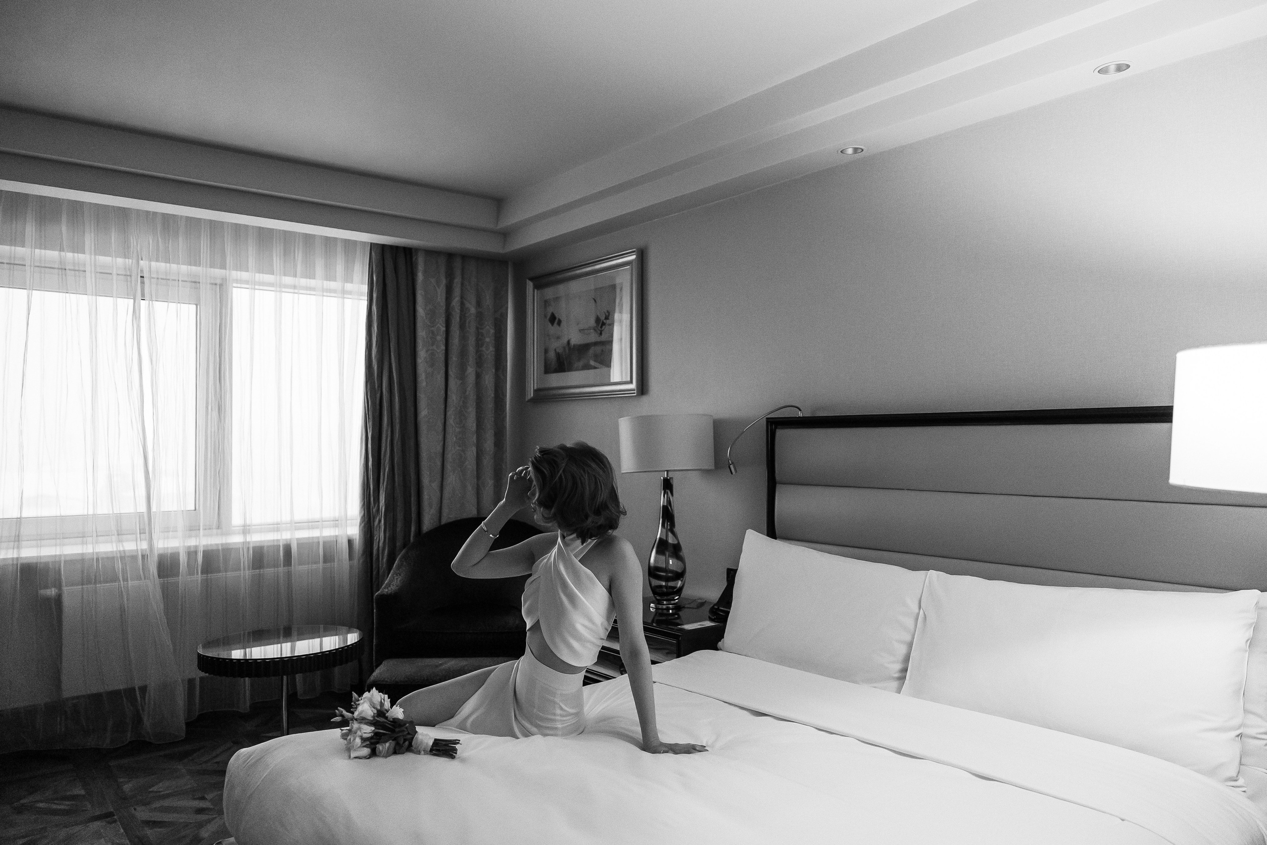 свадебная фотосессия в отеле continental в москве