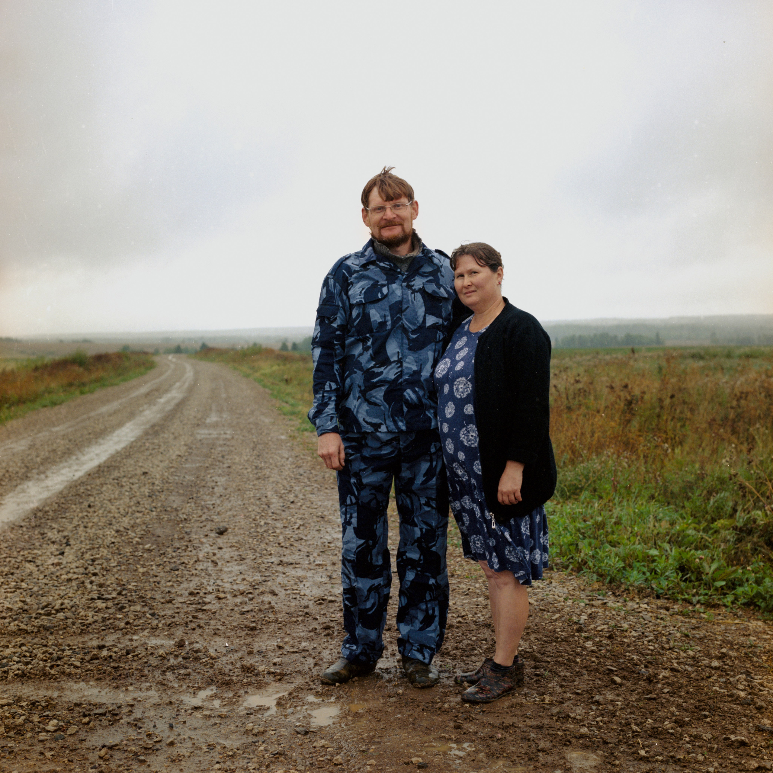 Vyacheslav and Victoria, residents of Sergino village in the upper reaches of the Kama.