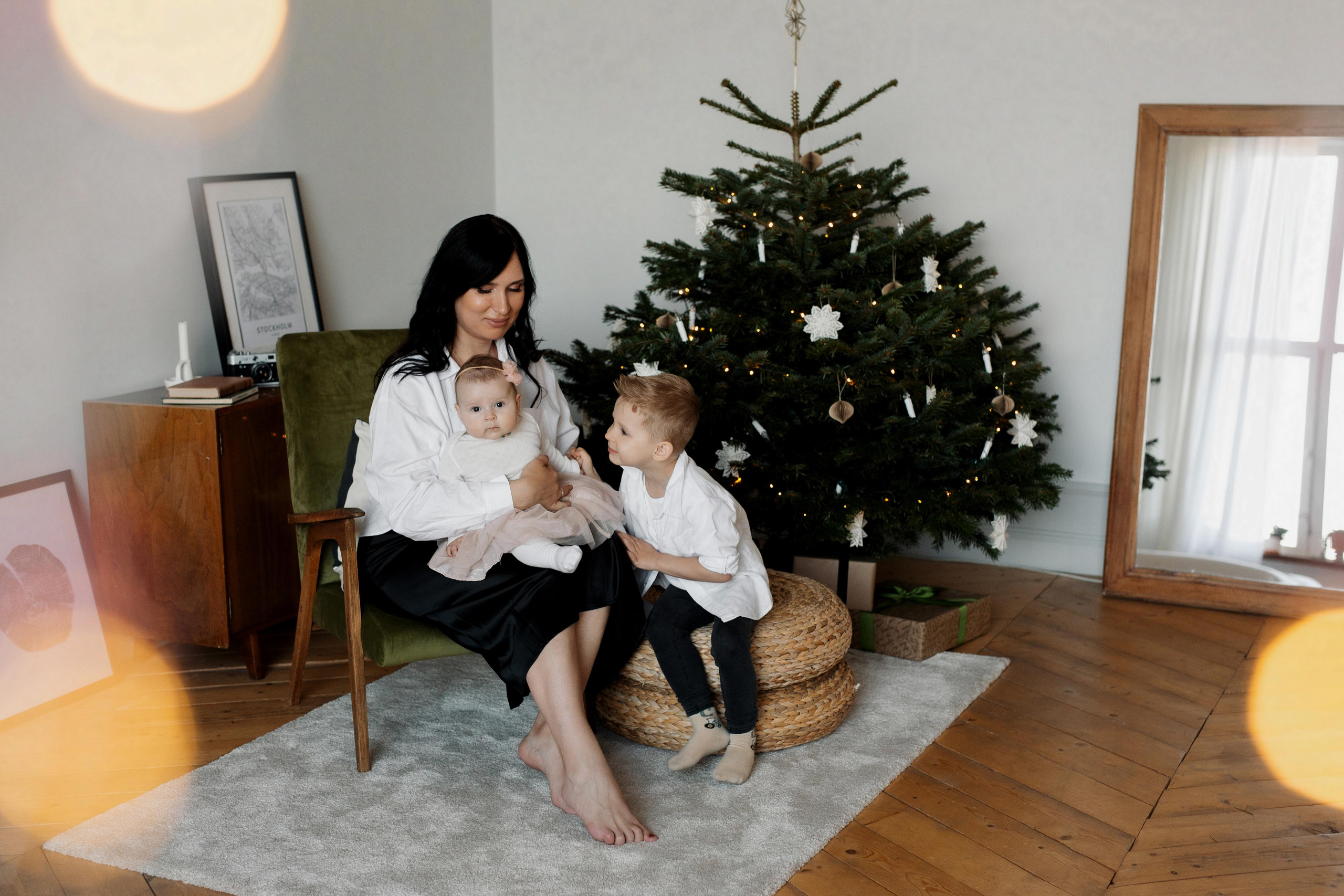 Новогодние фотосессии — 2023. Семейный и детский фотограф в Краснодаре Мария Галло