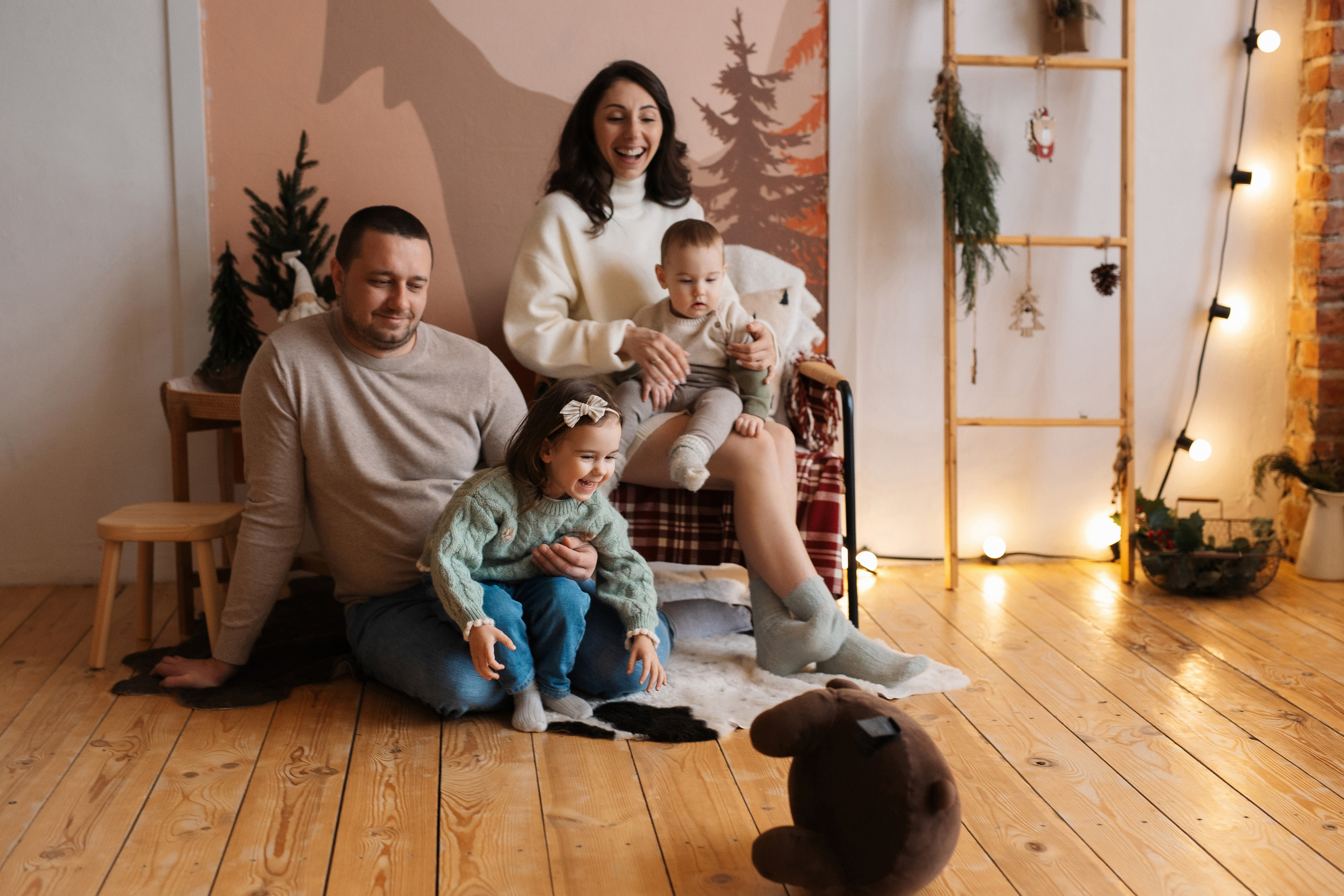 Новогодние фотосессии — 2023. Семейный и детский фотограф в Краснодаре Мария Галло