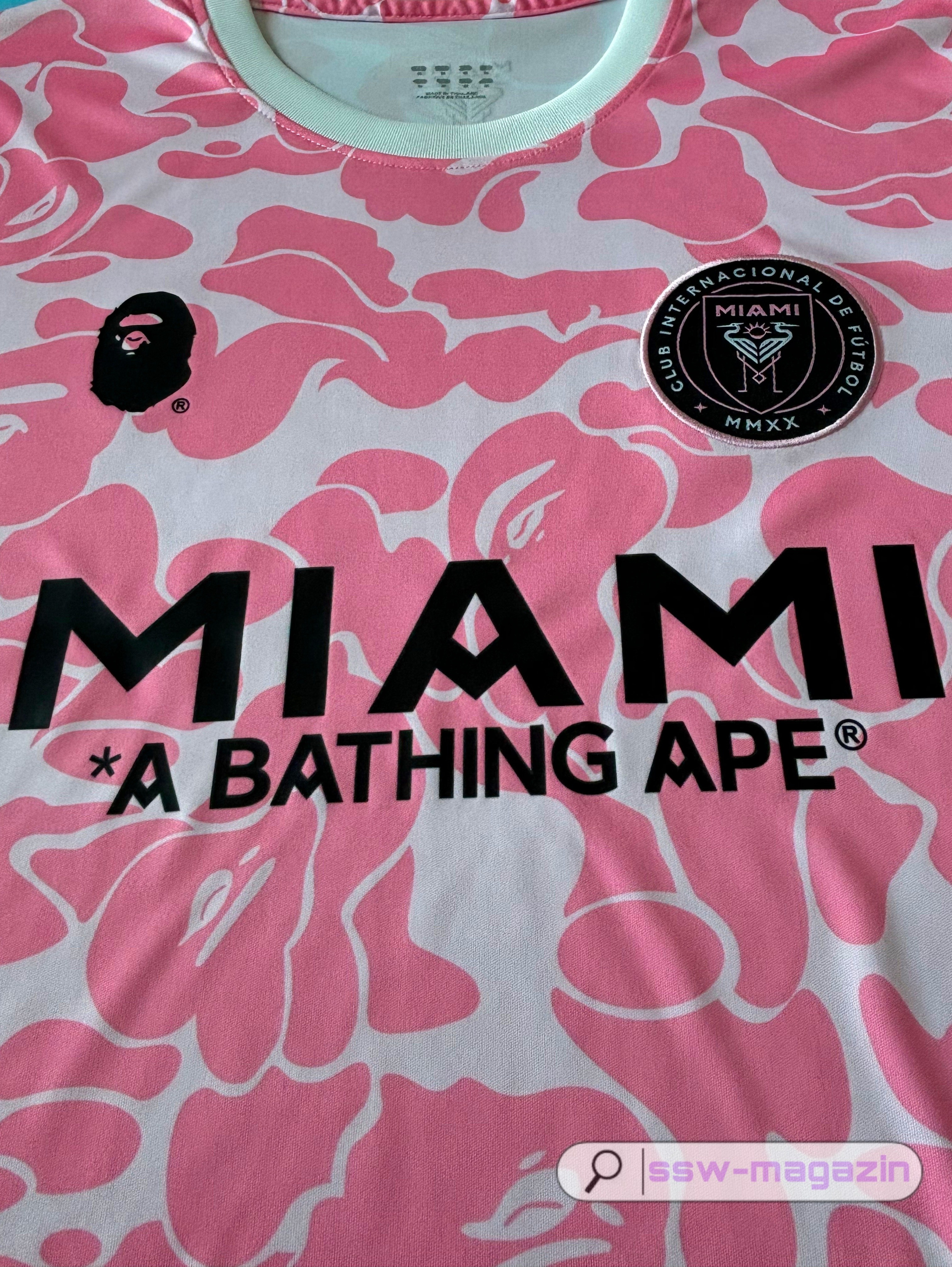 Купить футболку Интер Майами Bape 2023-2024. Футбольный магазин — ssw_magazin