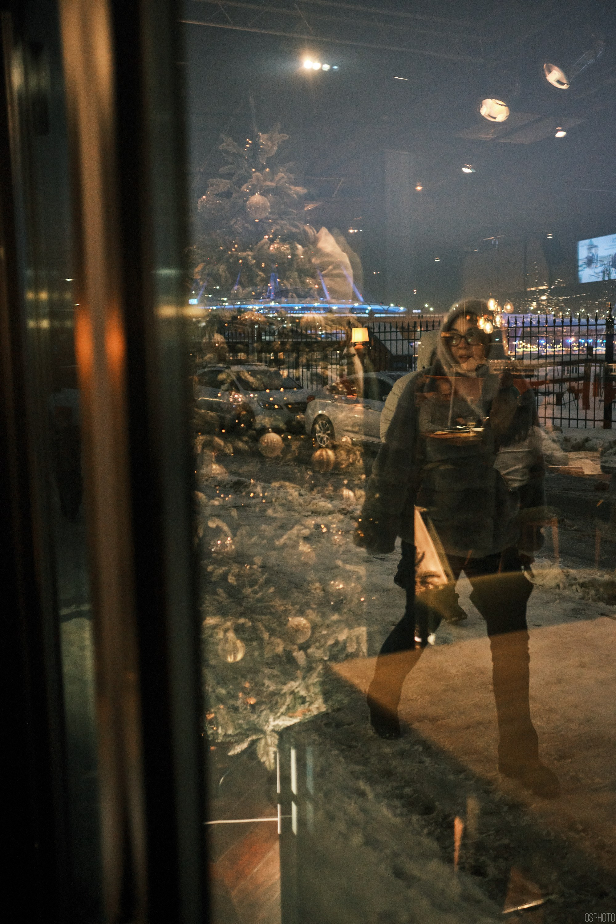 Снег и туман в Санкт-Петербурге. Фотографъ Сергѣевъ. Поймать мгновеніе