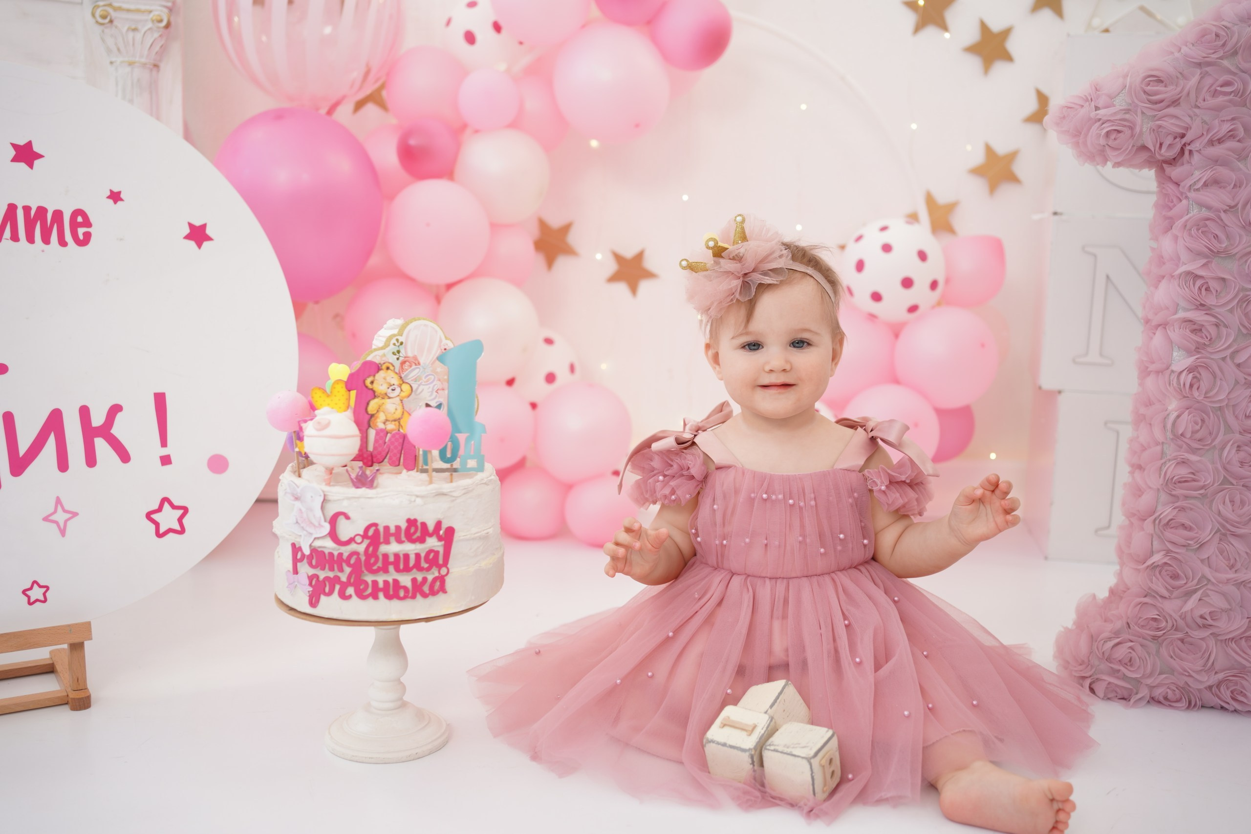 Фотоссесия на Годик для Девочки. Детская Фотостудия ГОДОВАСИКИ в Санкт-Петербурге фотосесия на годик