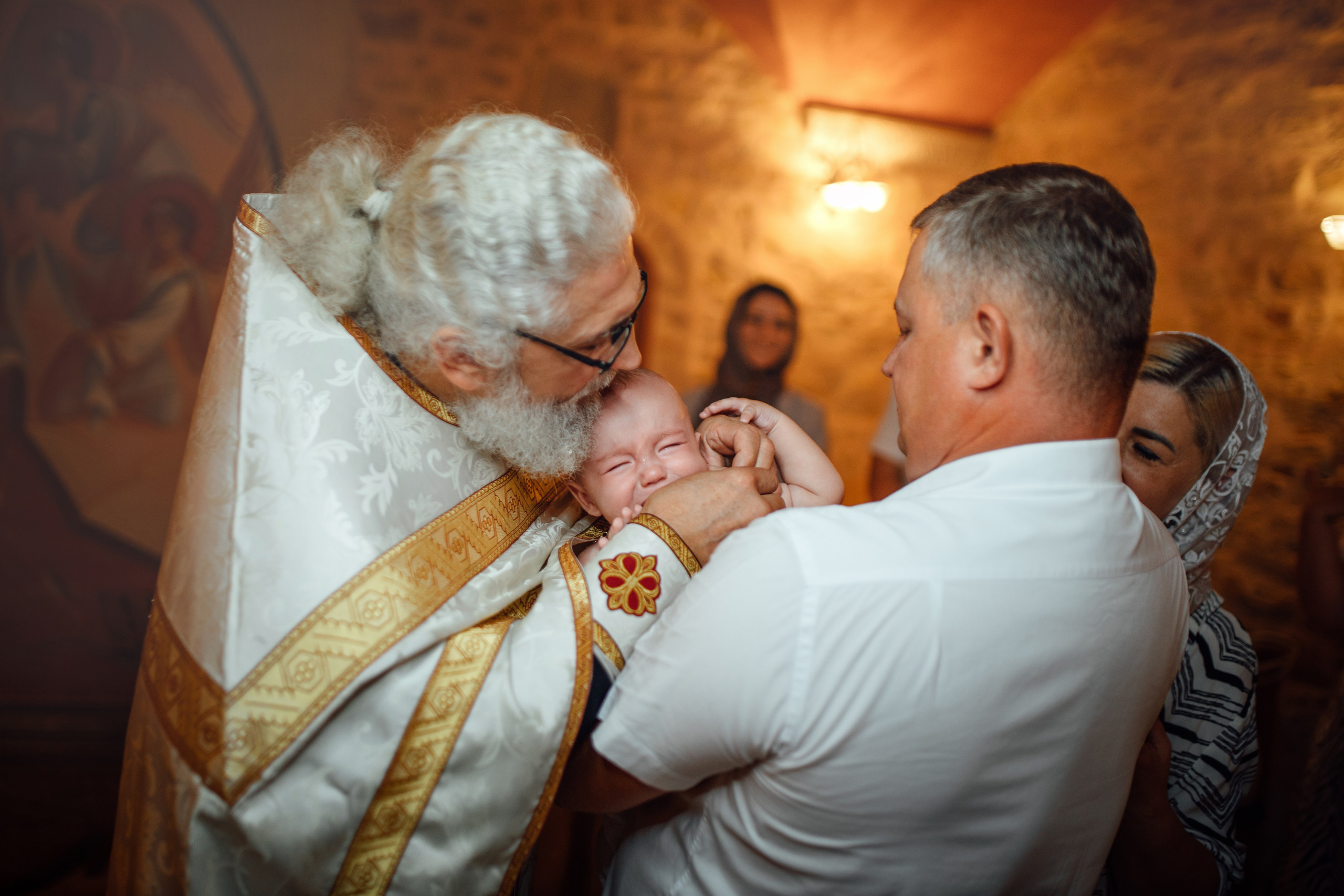 Таинство крещения Егора, Держаный храм, Елисаветенский монастырь, Минск