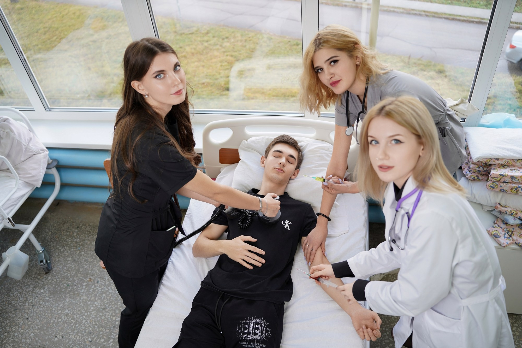 Фотосессия в Дивногорском Мед. техникуме. СИГМА | Студия выпускных альбомов Красноярск