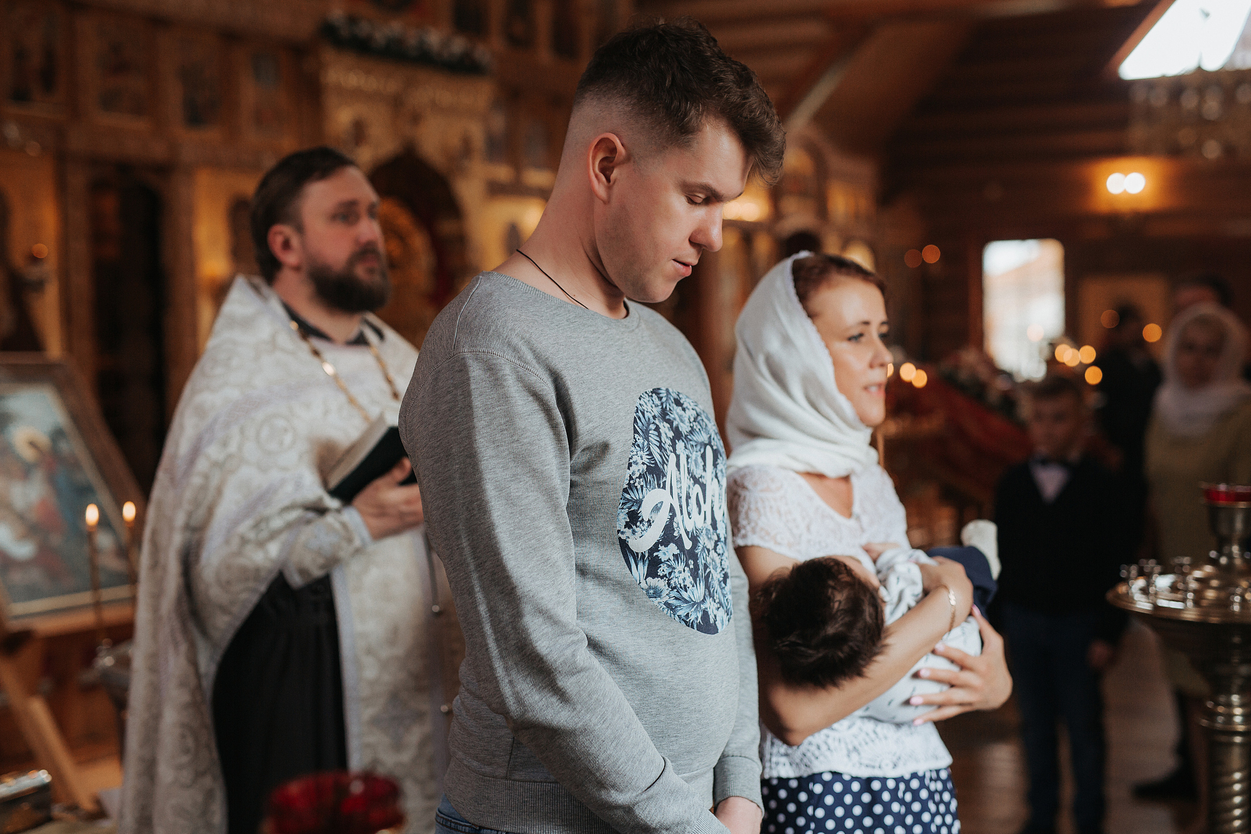 Крещение Ивана Александровича. Свадебный, семейный фотограф в Дзержинске, Нижнем Новгороде Наталья Хр