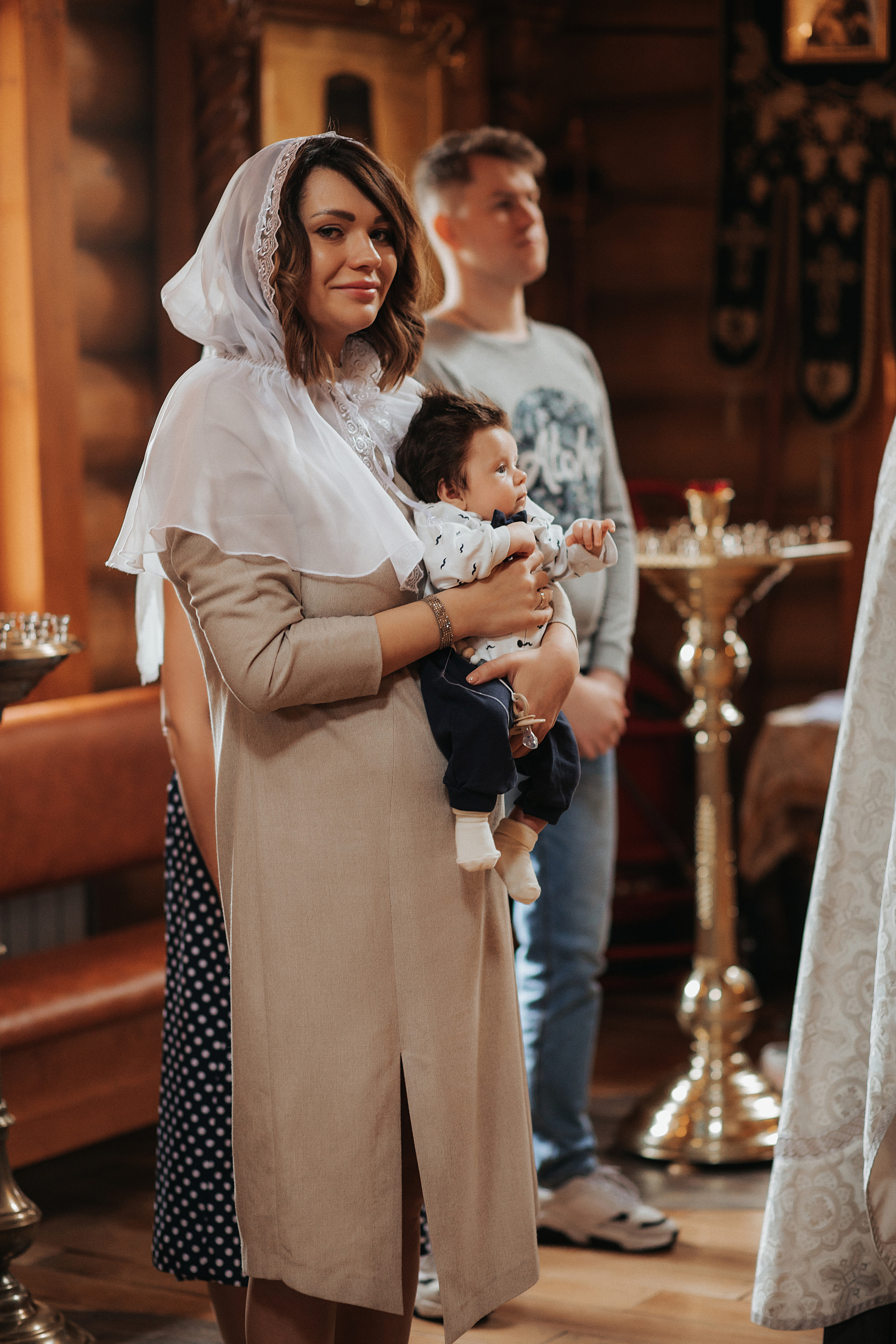 Крещение Ивана Александровича. Свадебный, семейный фотограф в Дзержинске, Нижнем Новгороде Наталья Хр